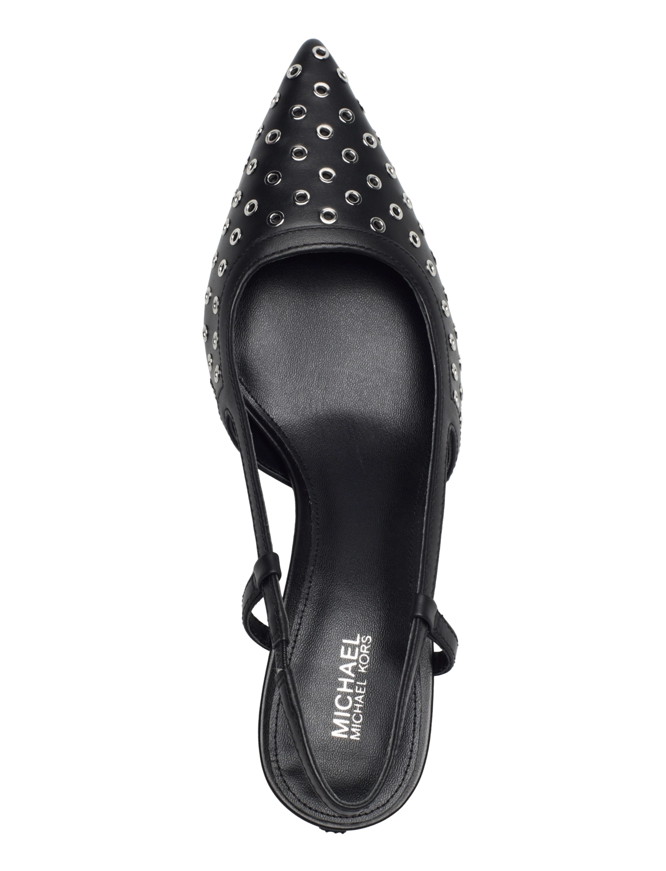 Michael Kors - ALORA MID SLING - slingbacks med hæle - black - 3