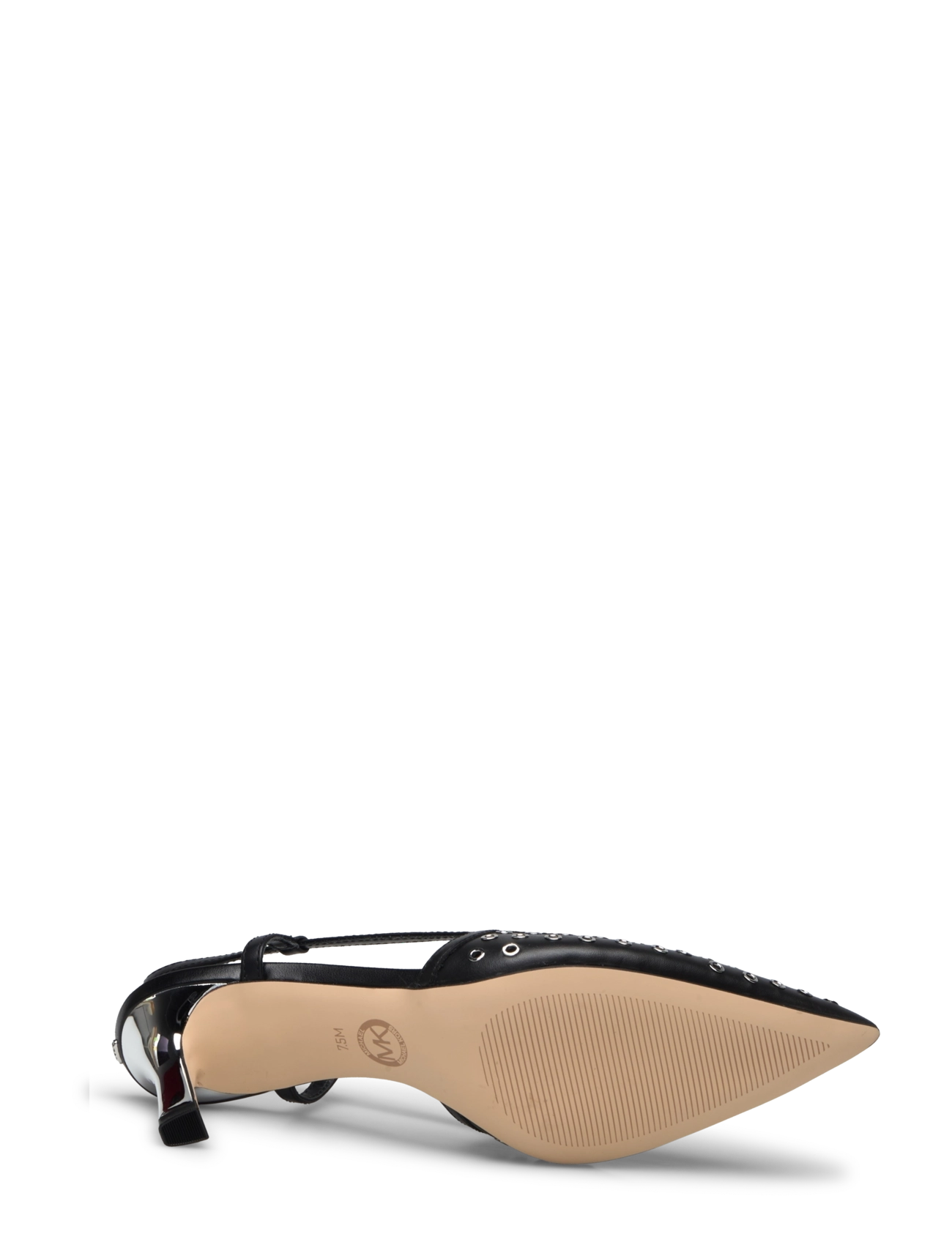 Michael Kors - ALORA MID SLING - slingbacks med hæle - black - 4