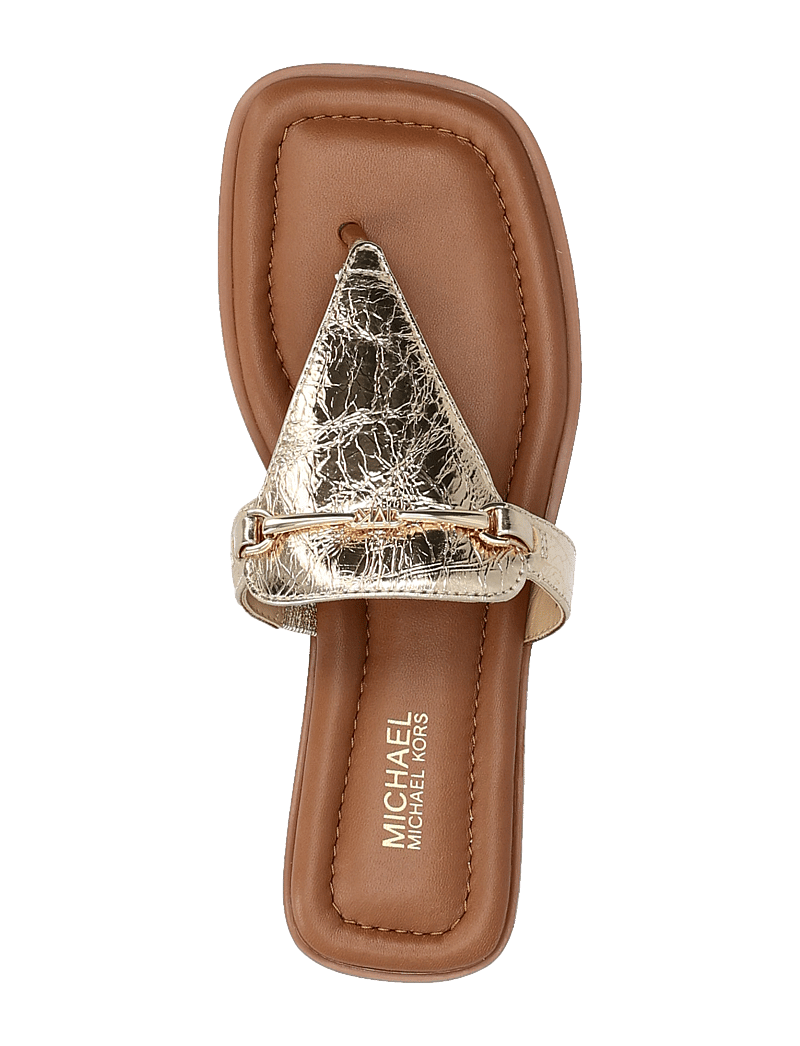 Michael Kors - LENA THONG - platte sandalen - pale gold - 3