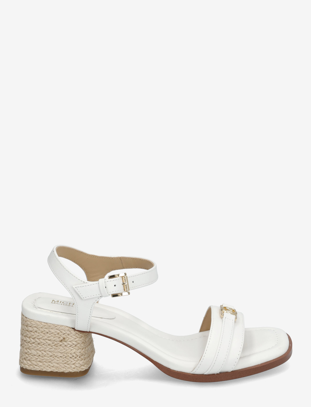 Michael Kors - MANDY MID SANDAL - konfirmationstøj - optic white - 1