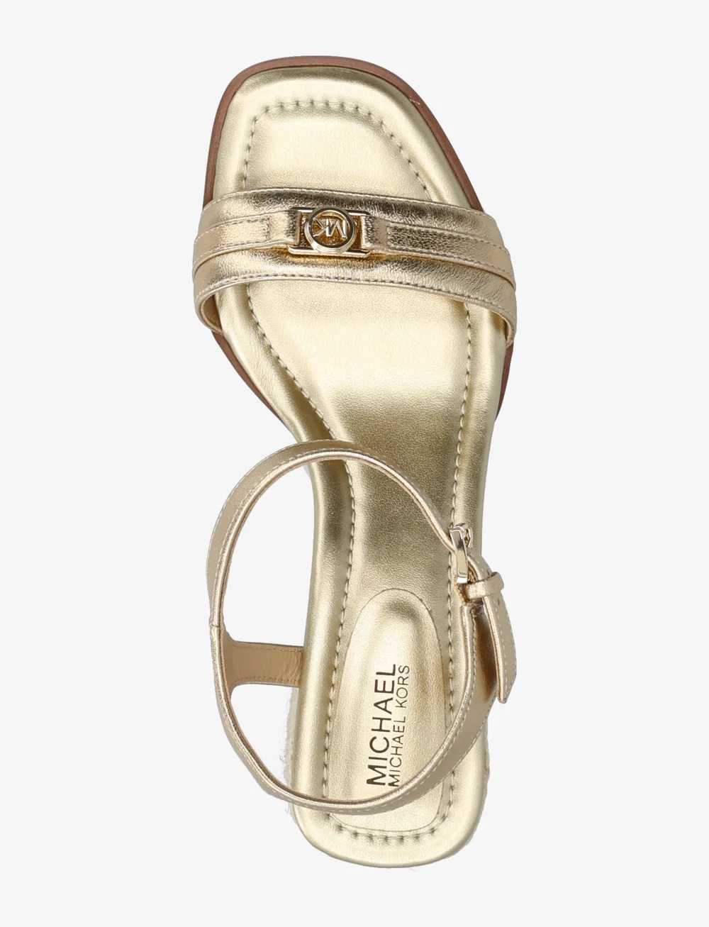 Michael Kors - MANDY MID SANDAL - sandaletten - pale gold - 3