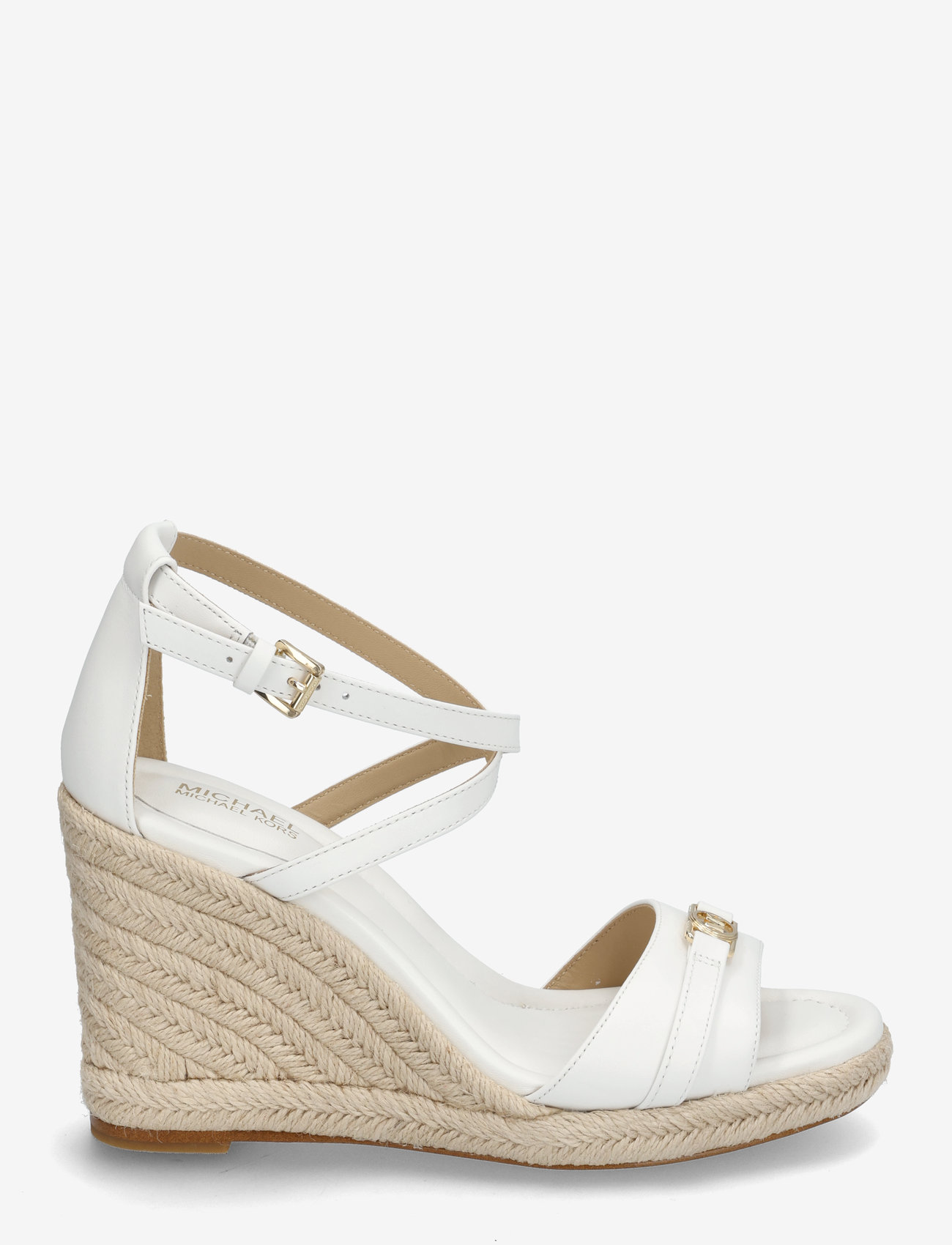 Michael Kors - MANDY WEDGE - espadrillos med klack - optic white - 1