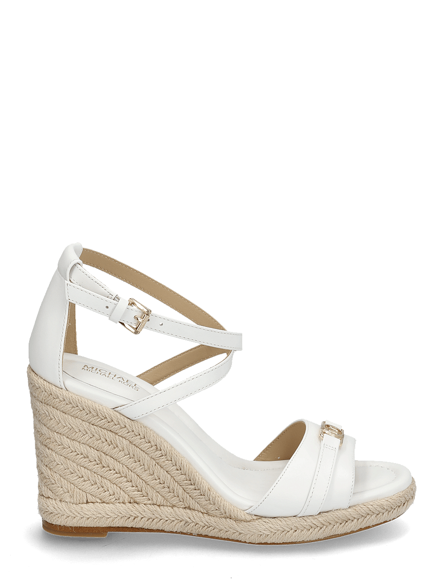 Michael Kors - MANDY WEDGE - espadrilles à talons - optic white - 1