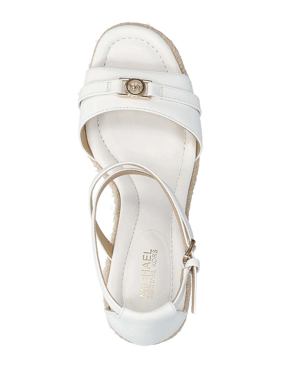 Michael Kors - MANDY WEDGE - espadrilles à talons - optic white - 3