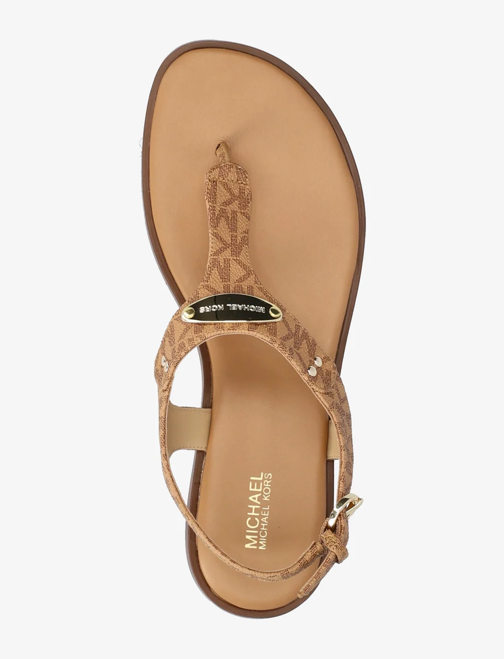 Michael Kors Mk Plate Thong Sandals Boozt