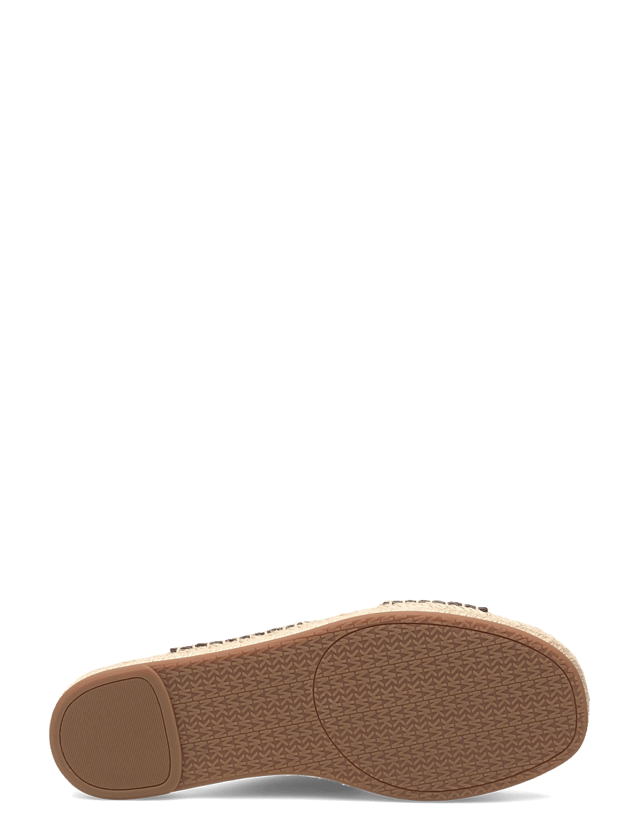 Michael Kors - KENZIE SANDAL - flache sandalen - brown - 4