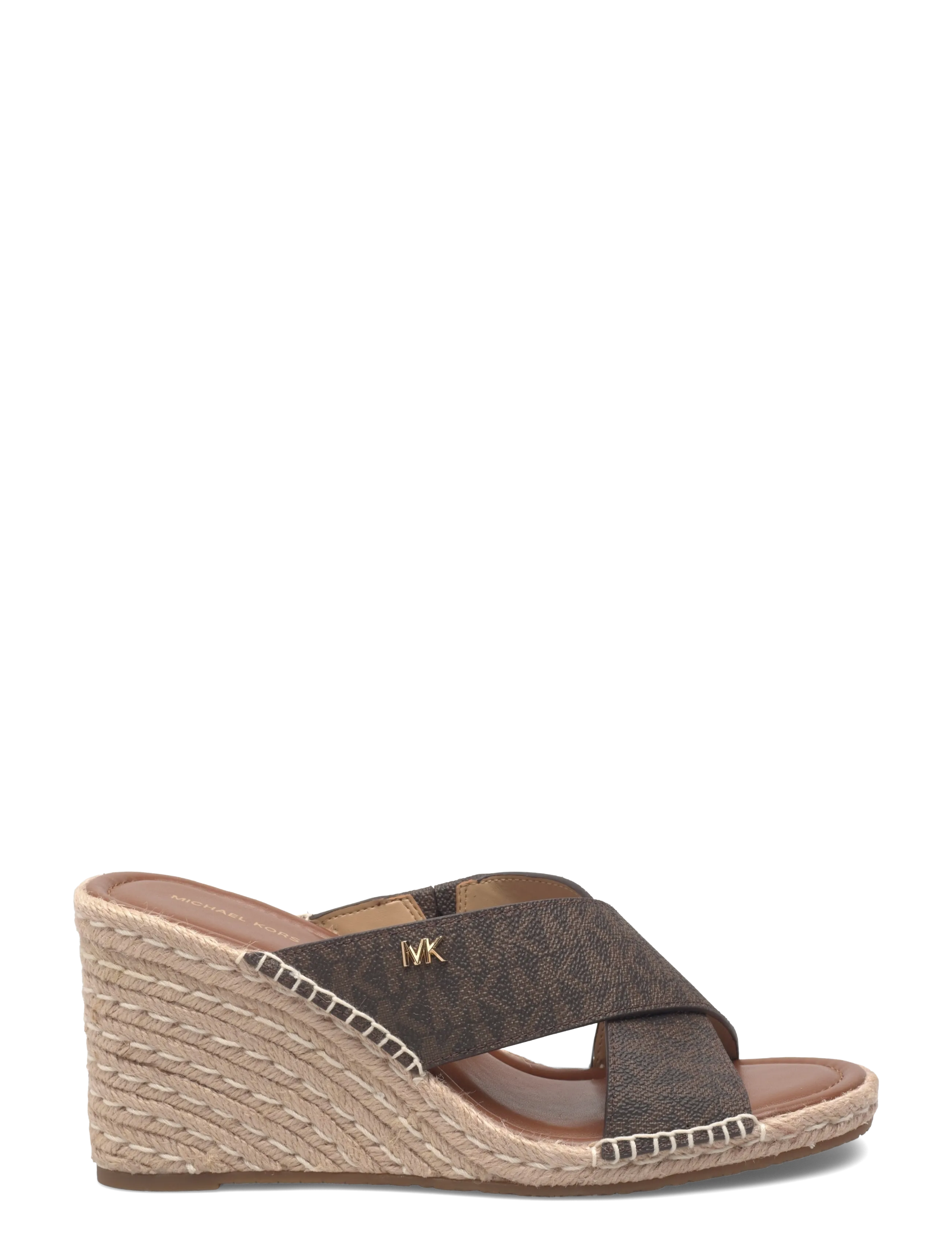 Michael Kors - WEDGE - højhælede espadrillos - brown - 1