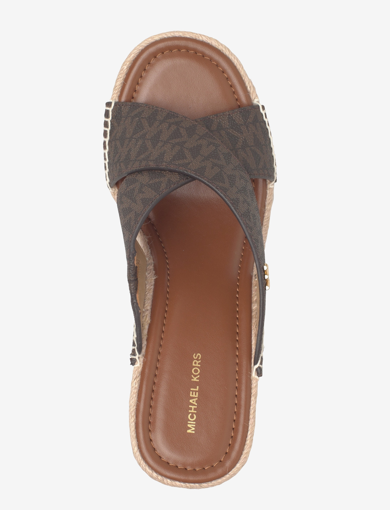 Michael Kors - WEDGE - heeled espadrilles - brown - 3