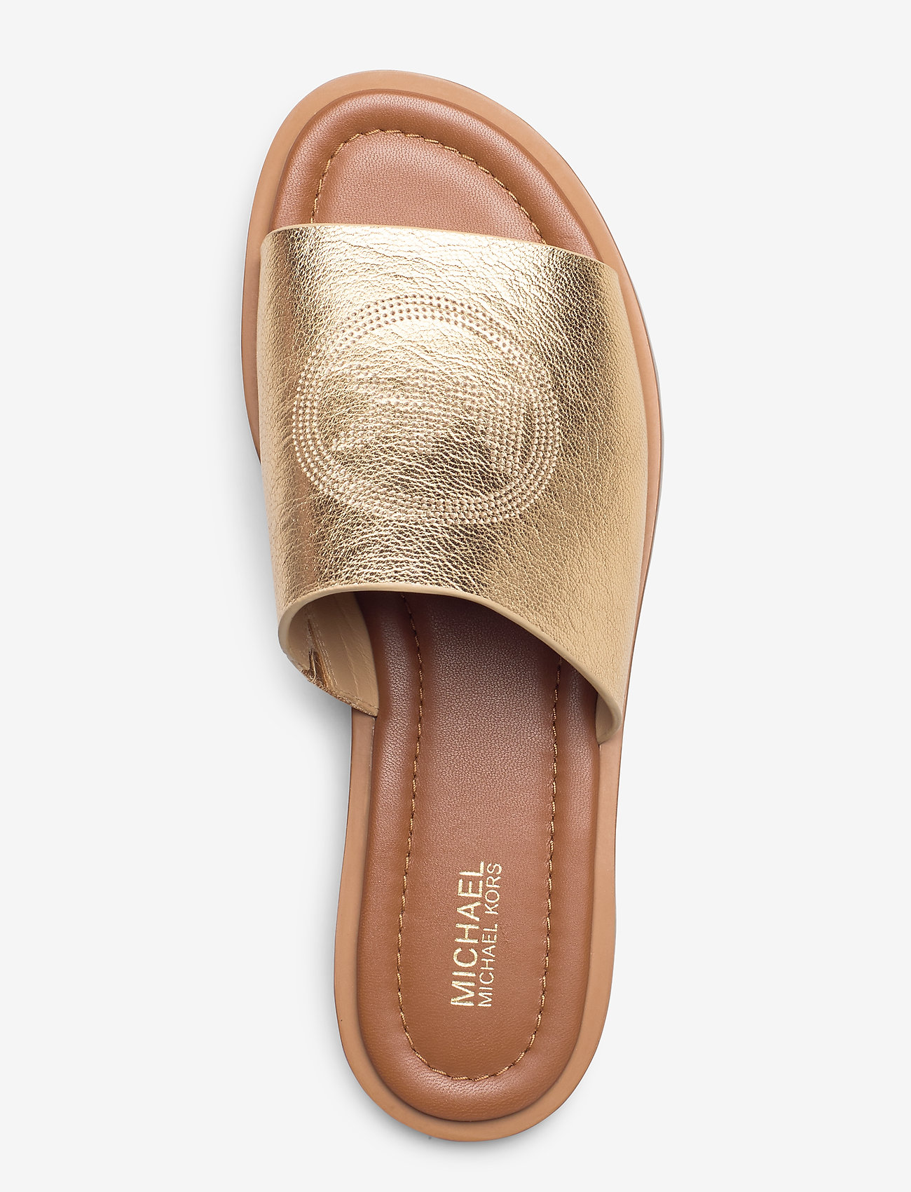 Michael Kors - LEANDRA SLIDE - pale gold - 3