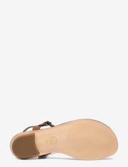 Michael Kors - MALLORY THONG - flat sandals - luggage - 4