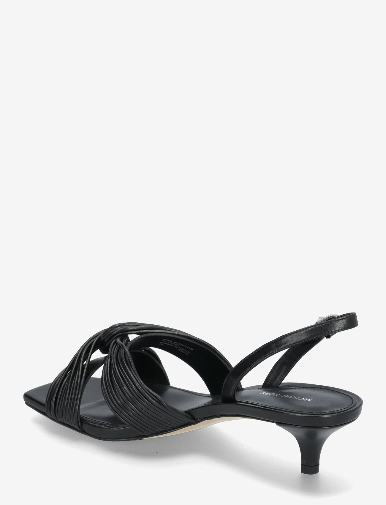 Michael Kors - ALESSIA KITTEN SANDAL - konfirmationstøj - black - 2