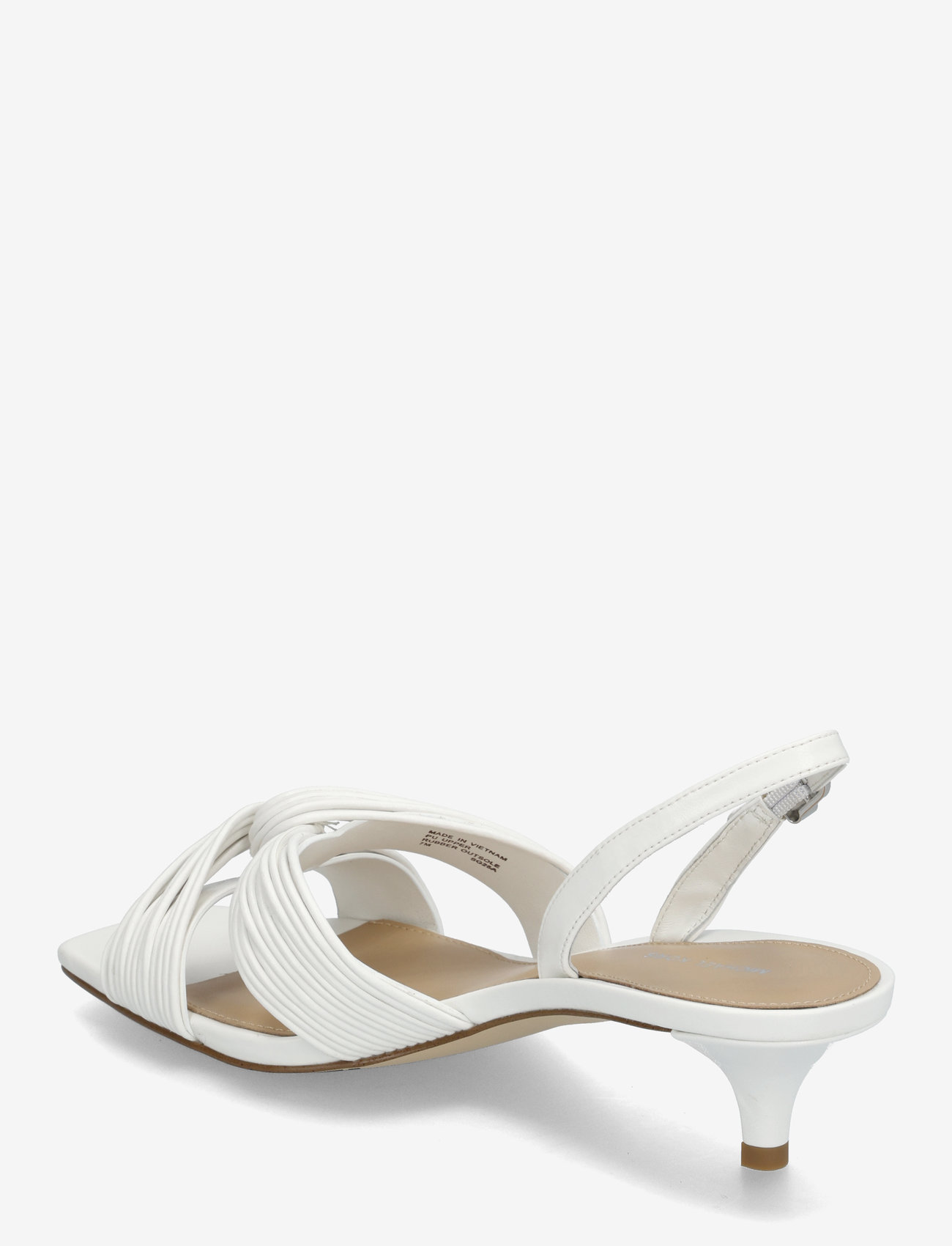 Michael Kors - ALESSIA KITTEN SANDAL - konfirmationstøj - optic white - 2