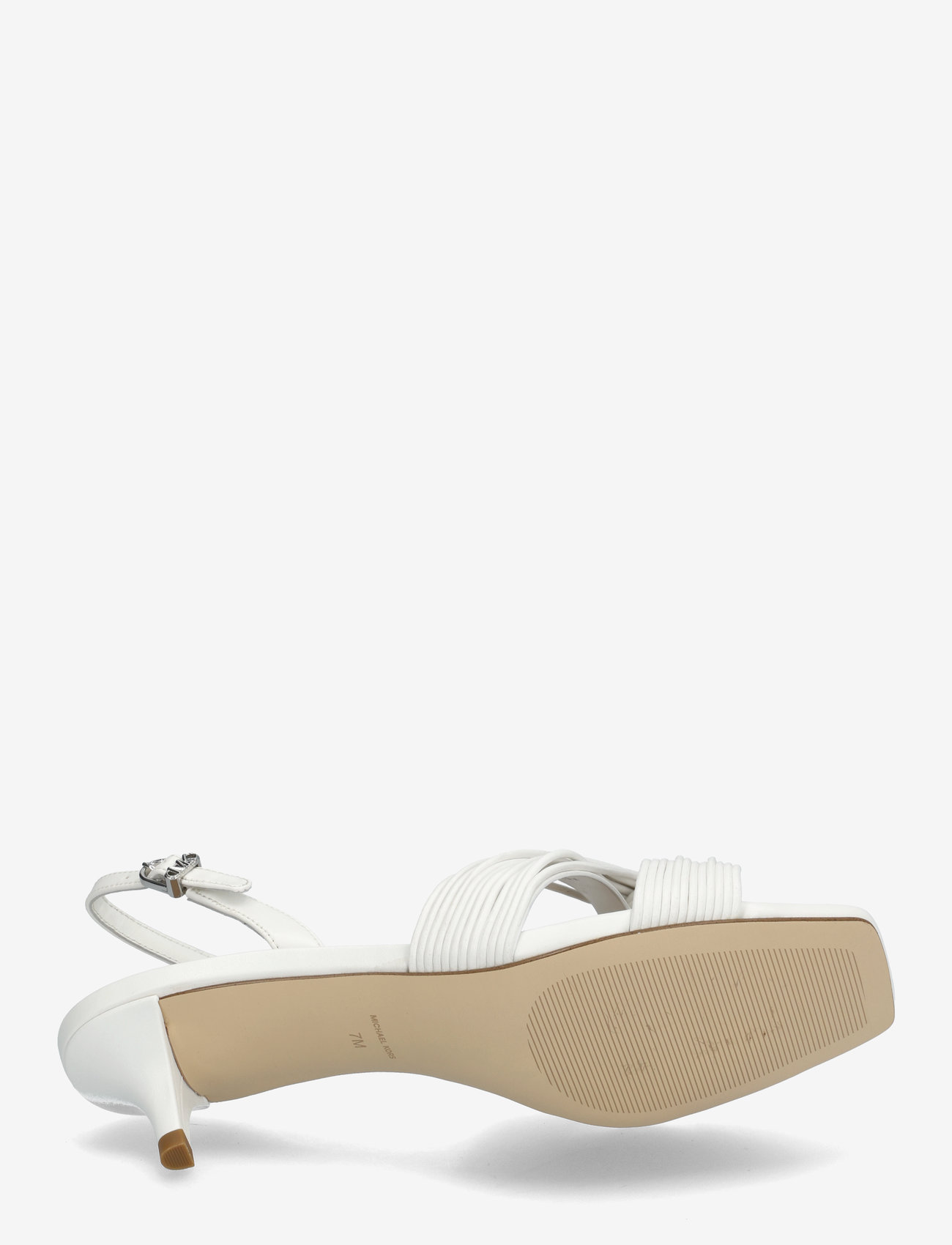 Michael Kors - ALESSIA KITTEN SANDAL - konfirmationstøj - optic white - 4