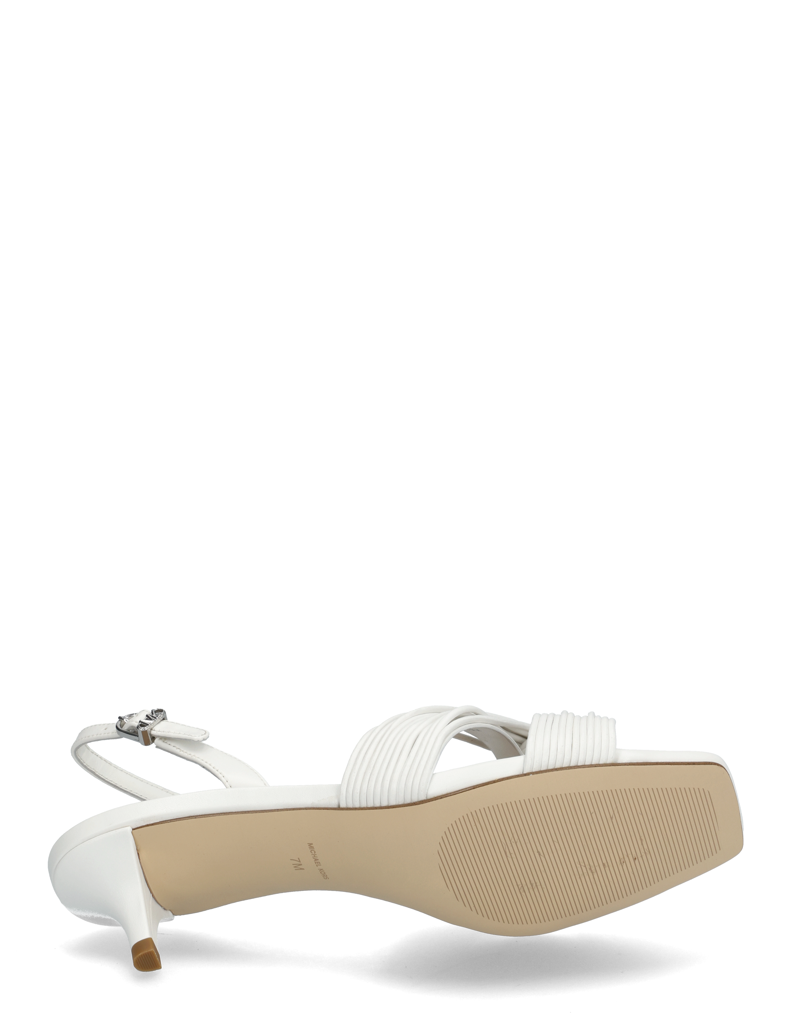 Michael Kors - ALESSIA KITTEN SANDAL - optic white - 4