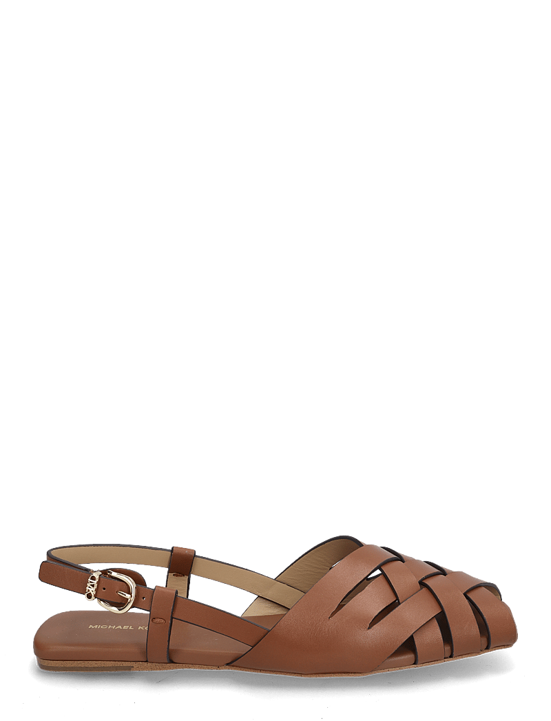 Michael Kors - IRENE SLING FLAT - platta sandaler - luggage - 1