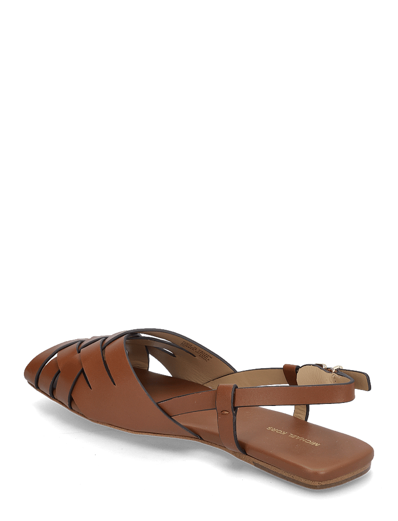 Michael Kors - IRENE SLING FLAT - platta sandaler - luggage - 2