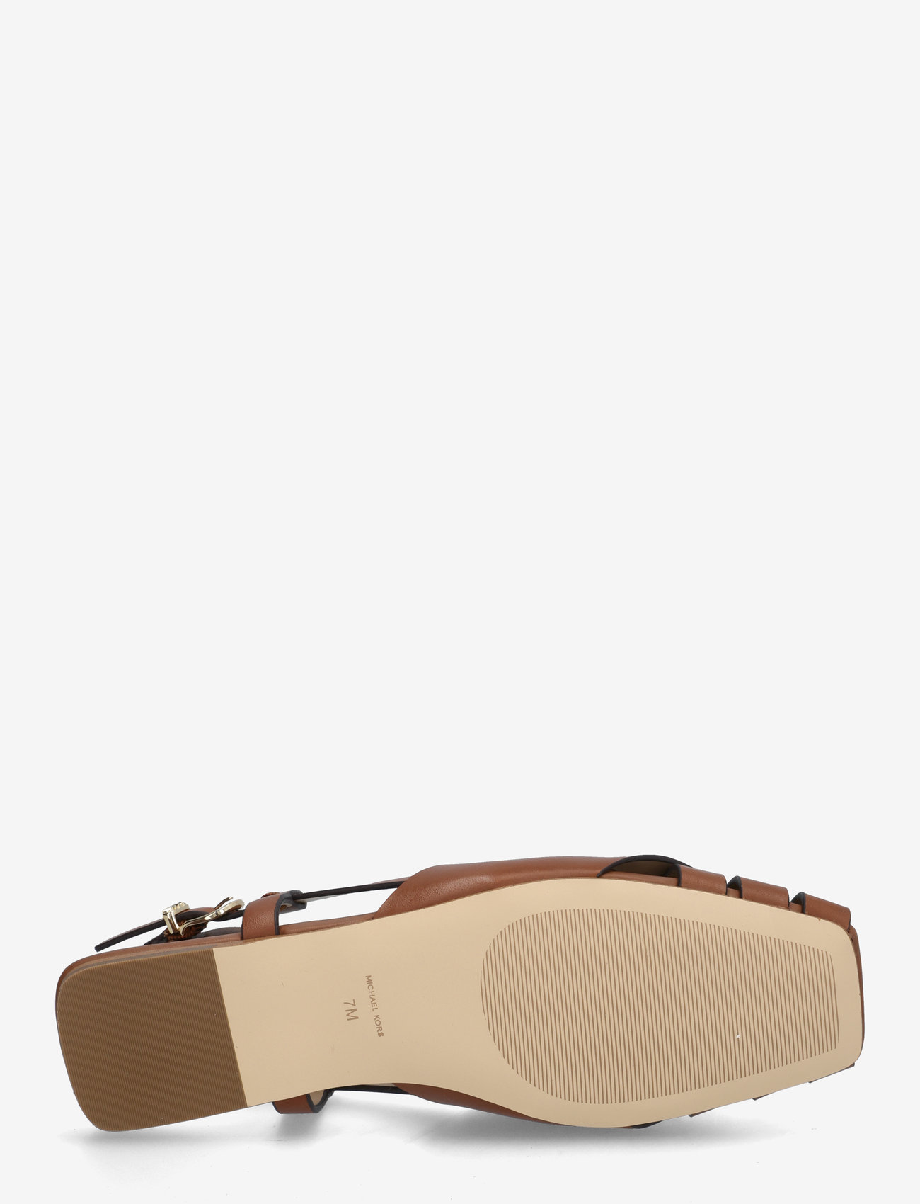 Michael Kors - IRENE SLING FLAT - matalat sandaalit - luggage - 4