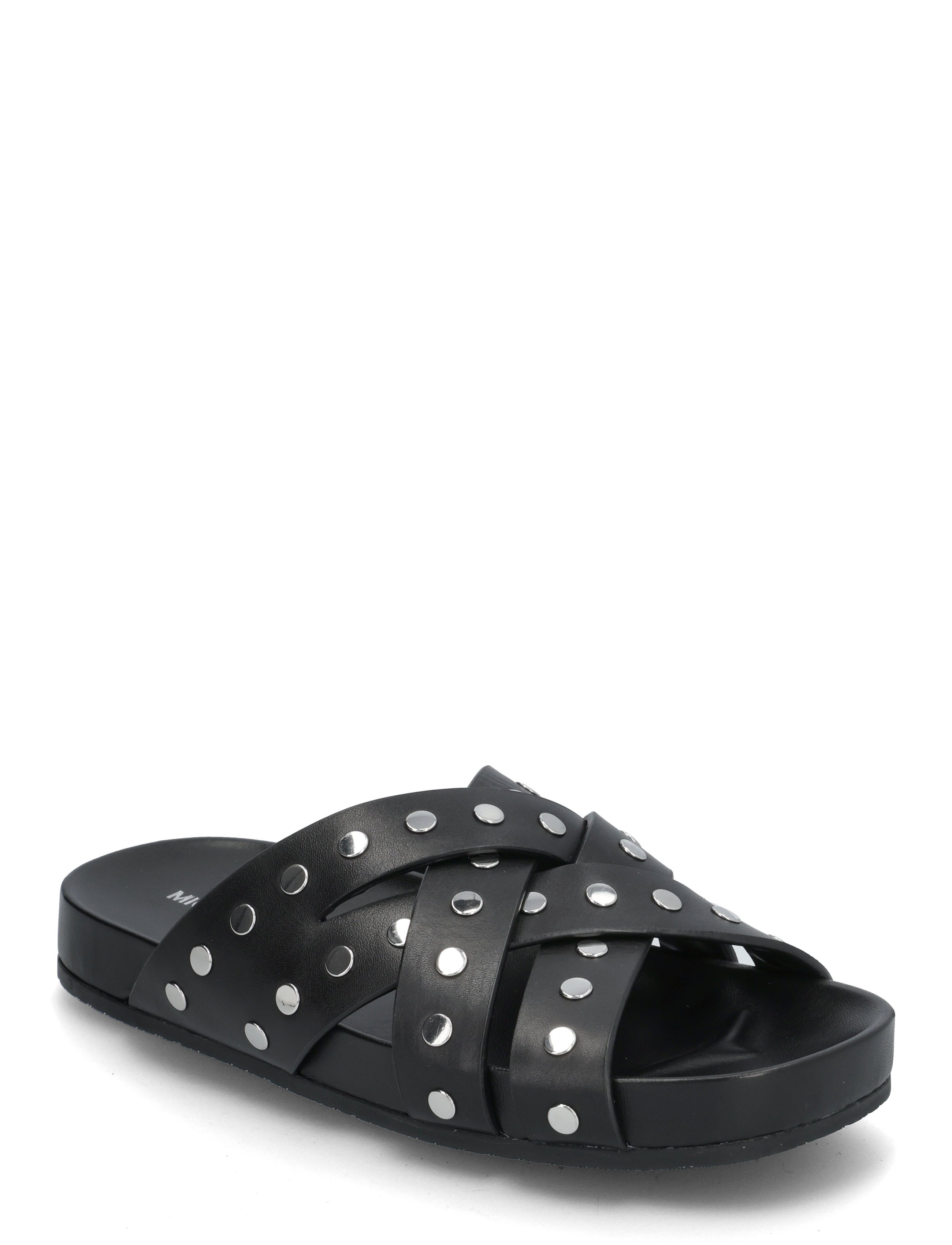 Michael Kors Irene Flat Sandal, 38.5, Black, Sandaler > Flade Sandals, Dame