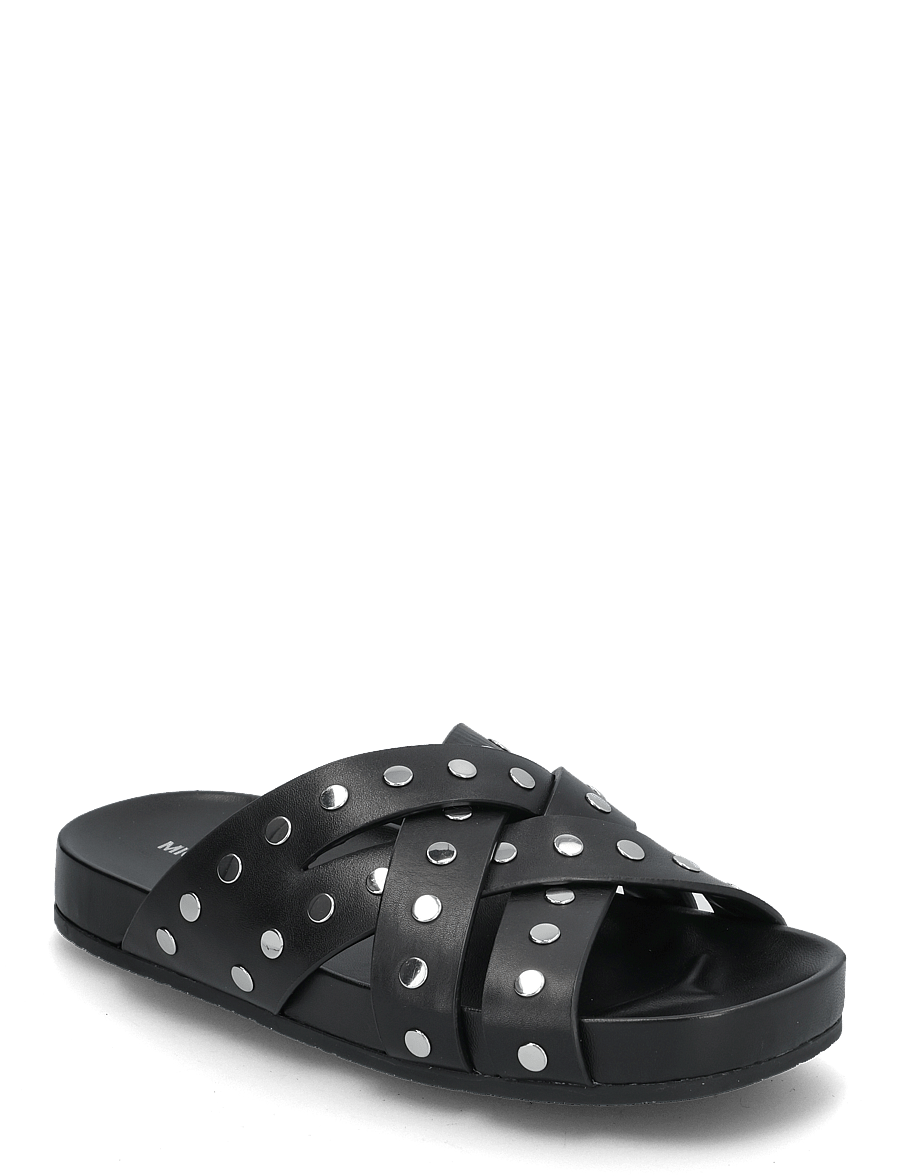 Michael Kors - IRENE FLAT SANDAL - flache sandalen - black - 0