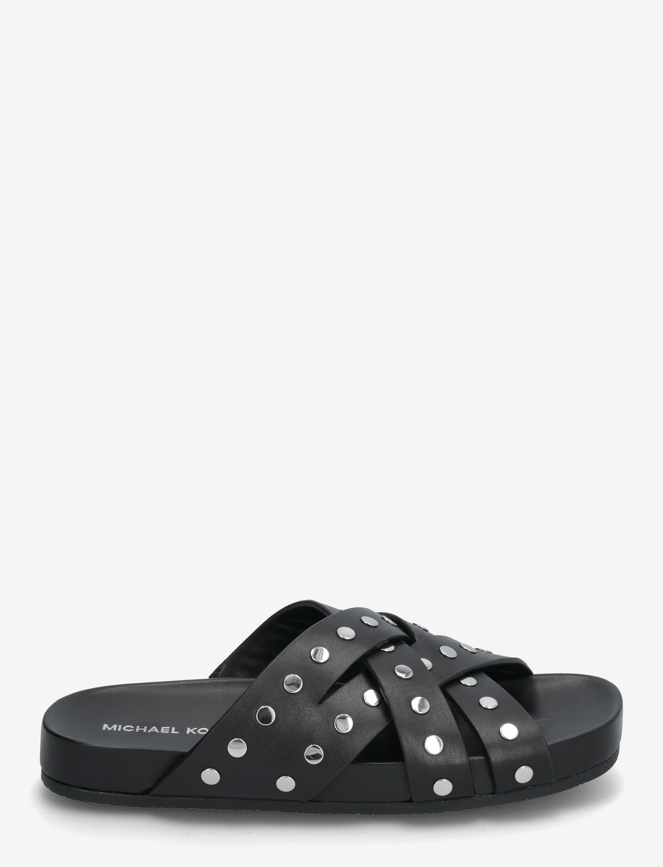 Michael Kors - IRENE FLAT SANDAL - flat sandals - black - 1