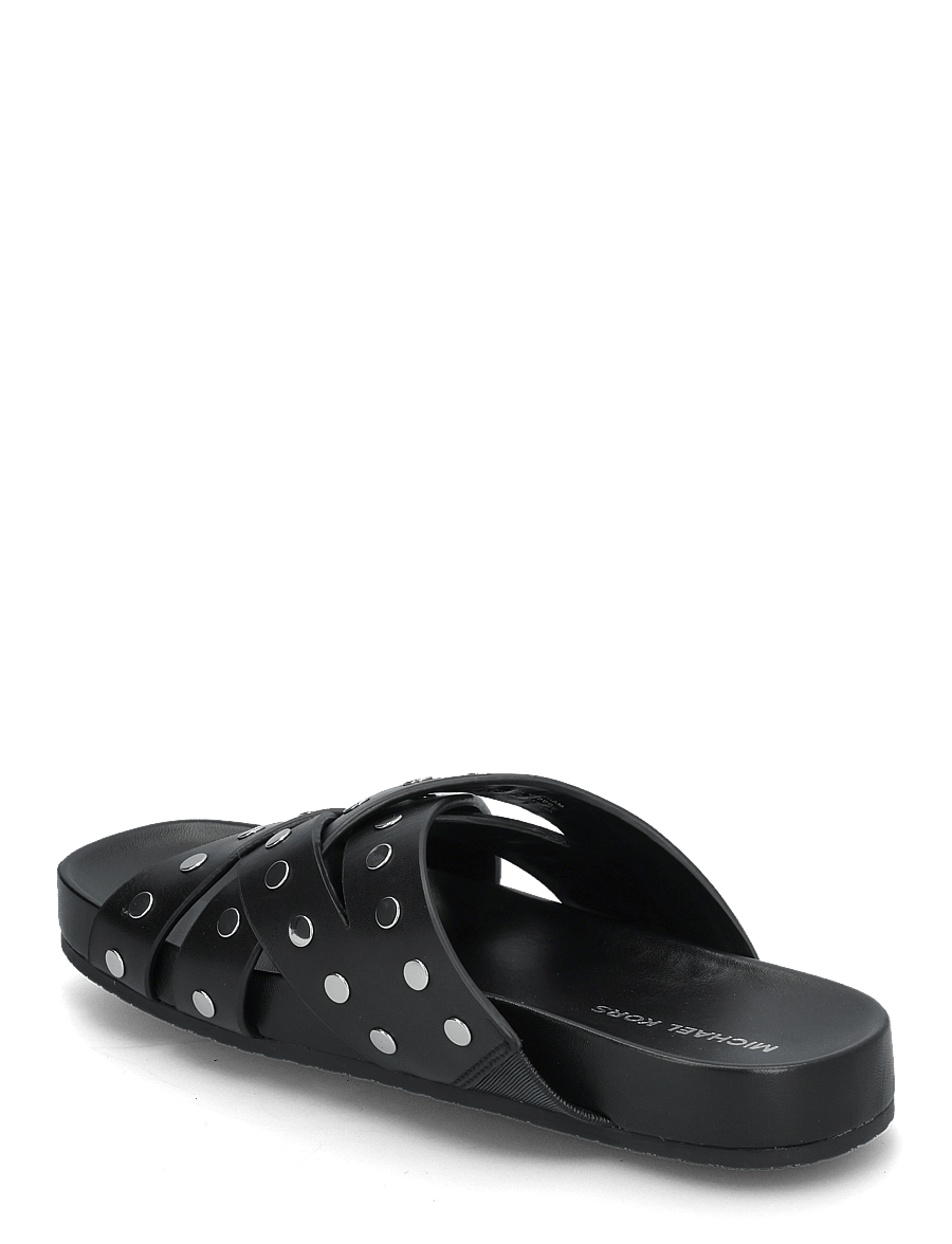 Michael Kors - IRENE FLAT SANDAL - flache sandalen - black - 2