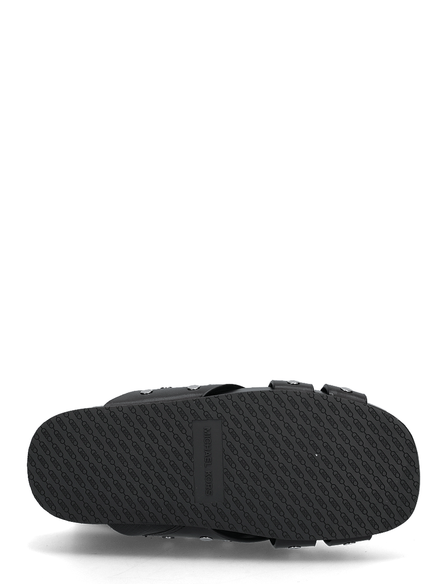 Michael Kors - IRENE FLAT SANDAL - flache sandalen - black - 4