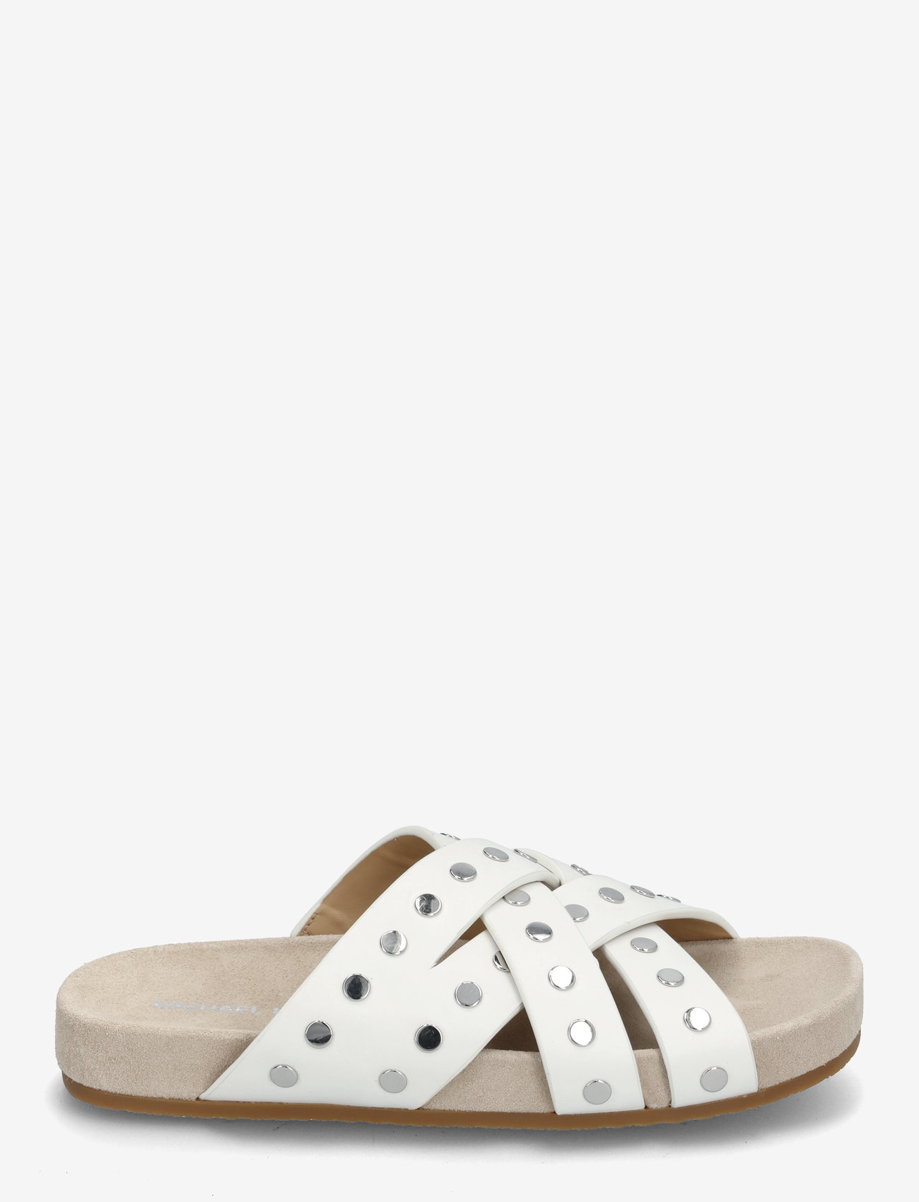 Michael Kors - IRENE FLAT SANDAL - platta sandaler - optic white - 1