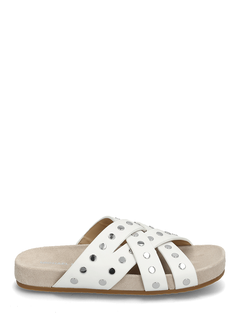 Michael Kors - IRENE FLAT SANDAL - platta sandaler - optic white - 1