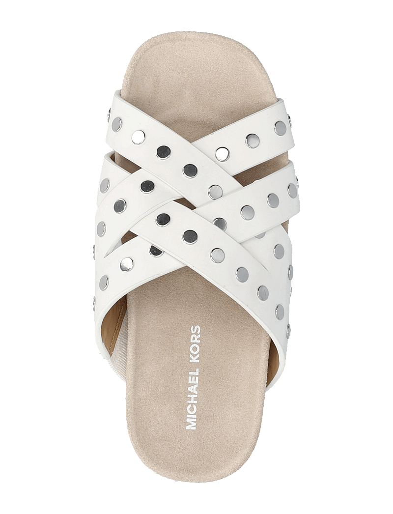 Michael Kors - IRENE FLAT SANDAL - platta sandaler - optic white - 3
