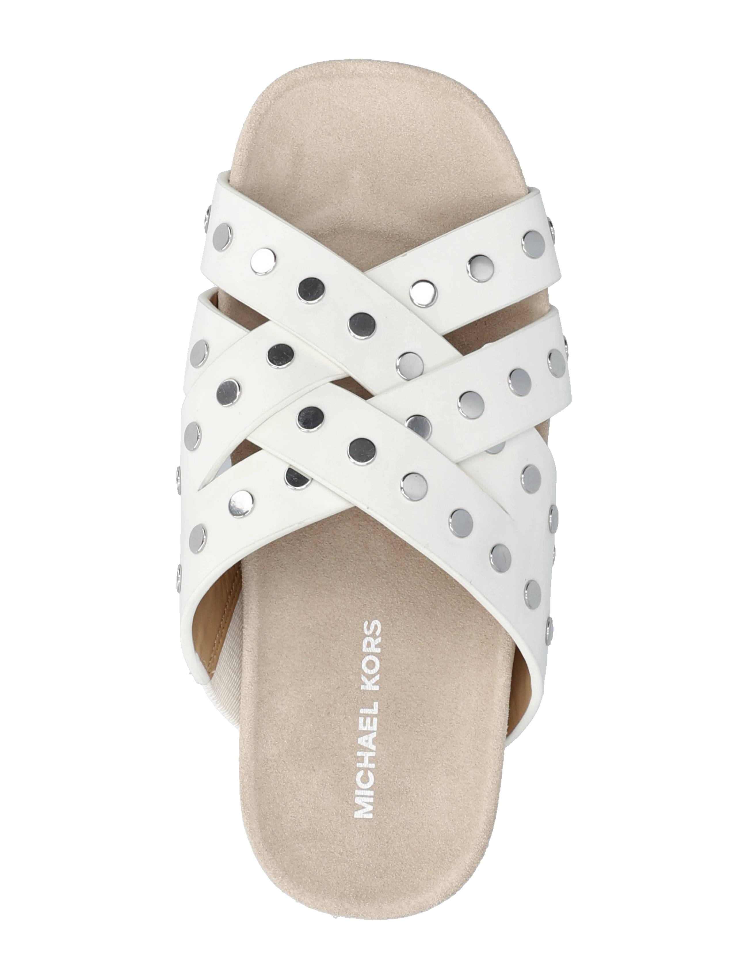 Michael Kors - IRENE FLAT SANDAL - matalat sandaalit - optic white - 3