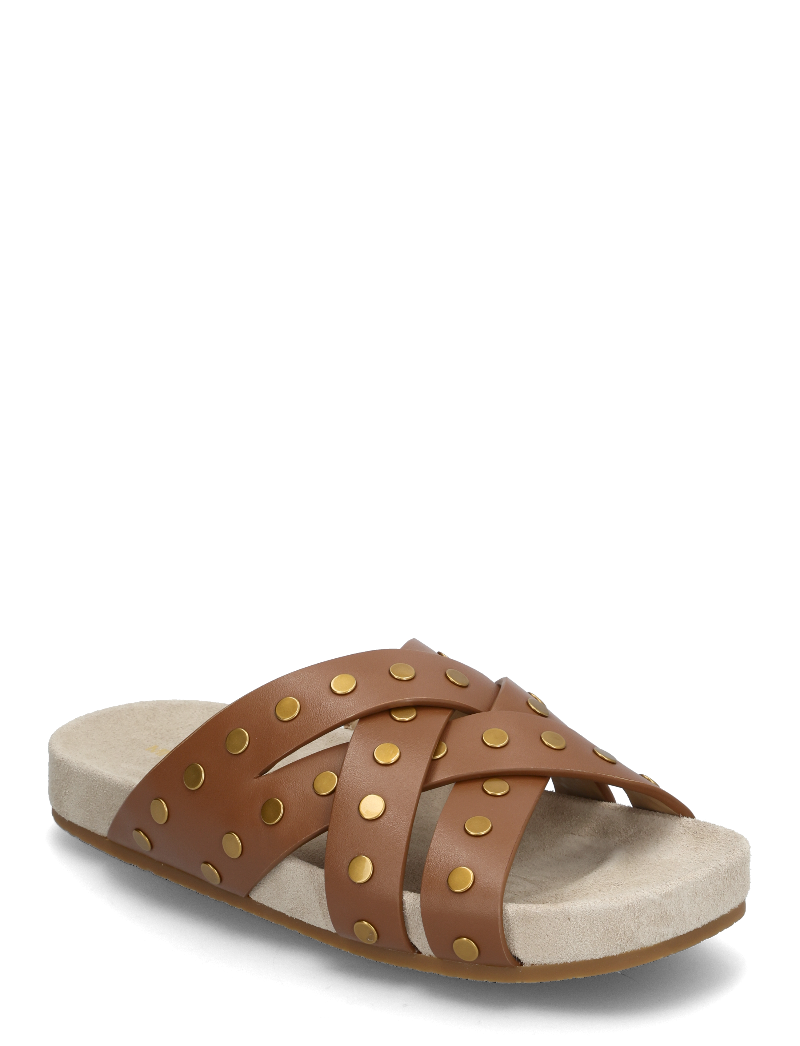 Michael Kors Irene Flat Sandal, 38, Brown, Sandaler > Flade Sandals, Dame