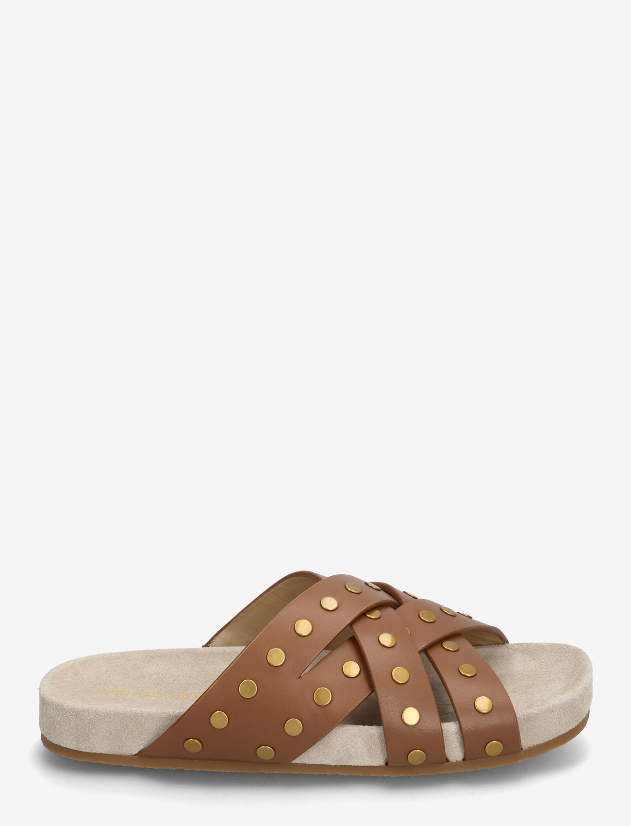 Michael Kors - IRENE FLAT SANDAL - flache sandalen - luggage - 1