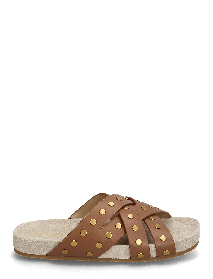 Michael Kors - IRENE FLAT SANDAL - sandales plates - luggage - 1