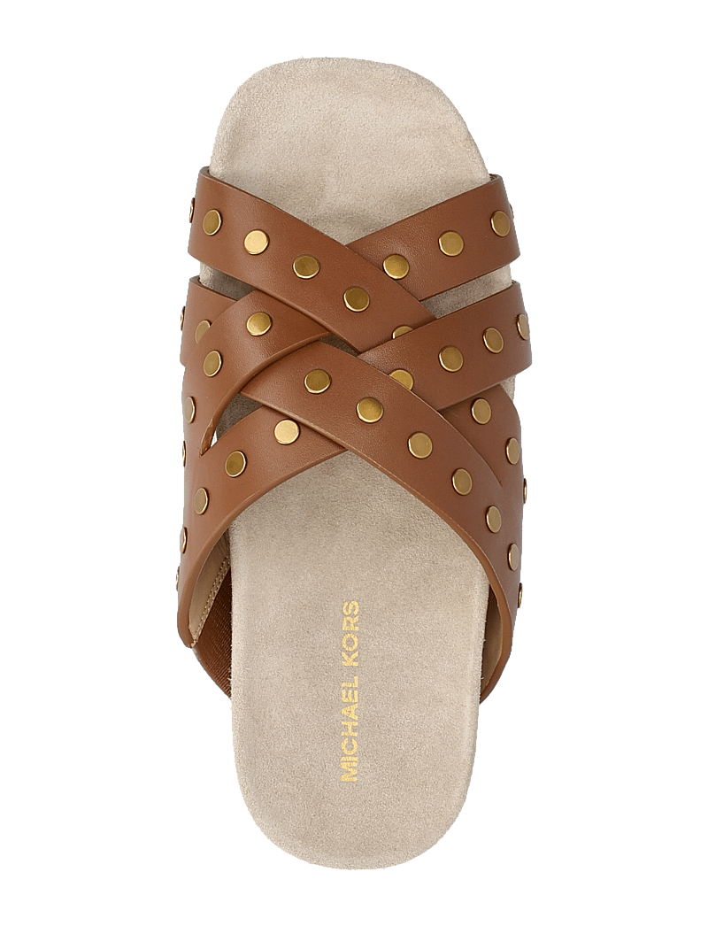 Michael Kors - IRENE FLAT SANDAL - flade sandaler - luggage - 3