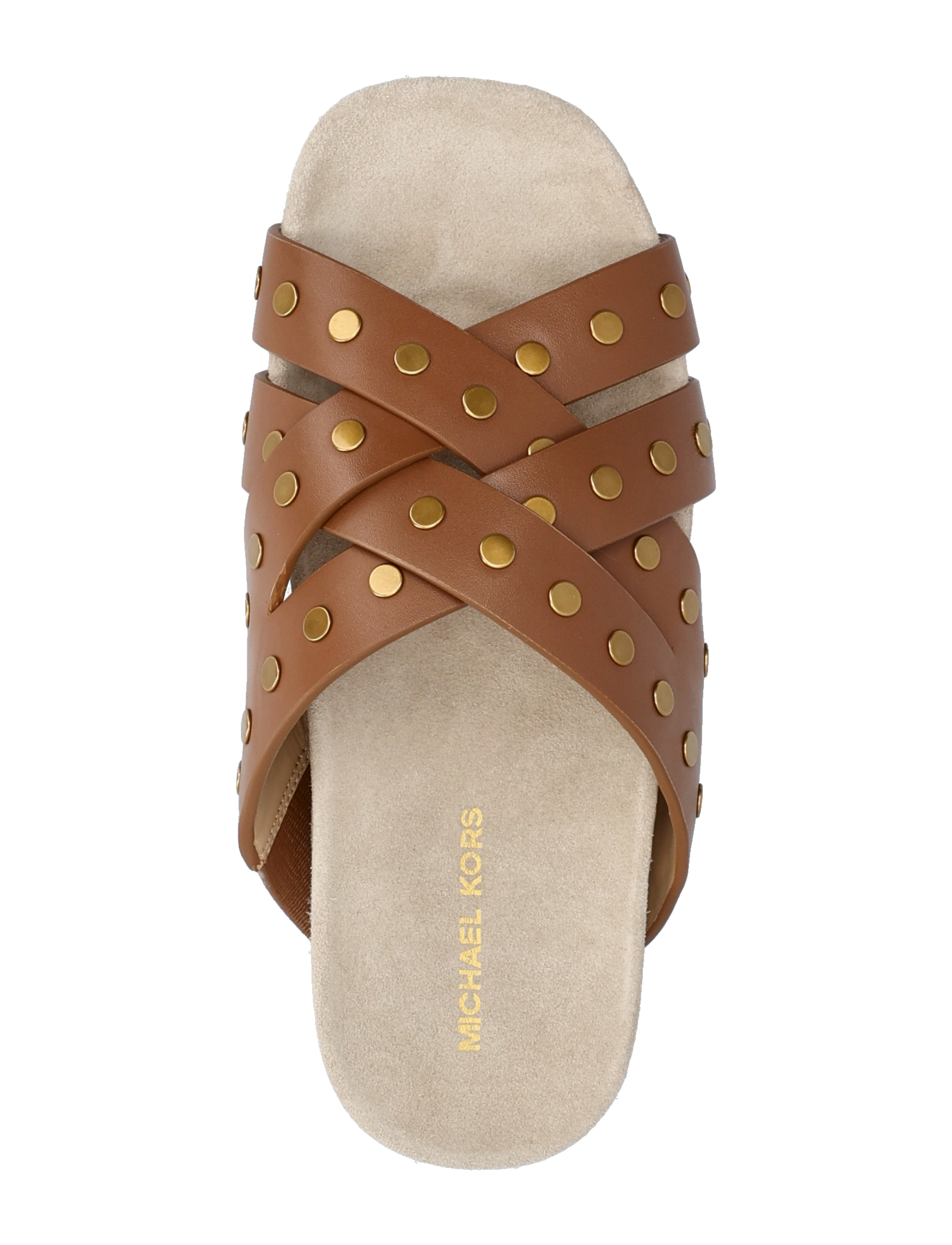 Michael Kors - IRENE FLAT SANDAL - flat sandals - luggage - 3