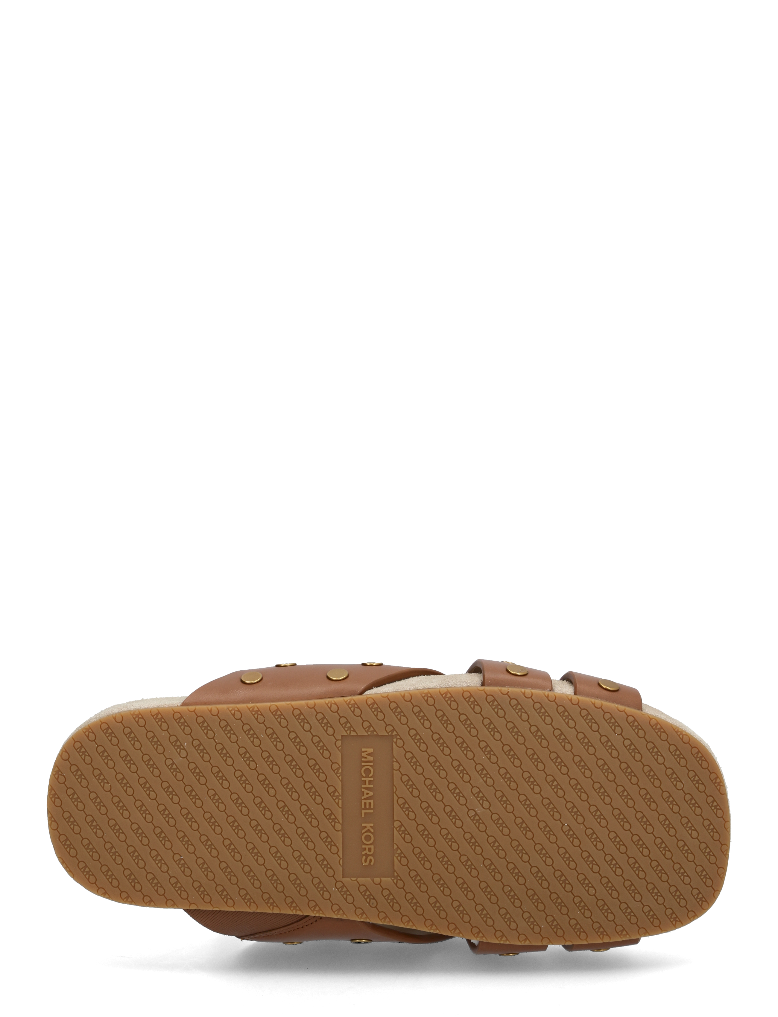 Michael Kors - IRENE FLAT SANDAL - flat sandals - luggage - 4