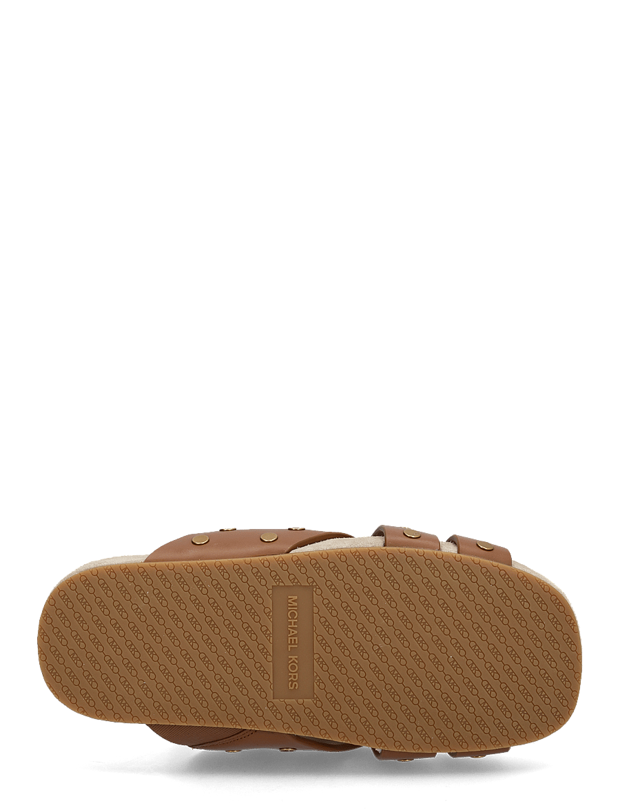 Michael Kors - IRENE FLAT SANDAL - sandales plates - luggage - 4