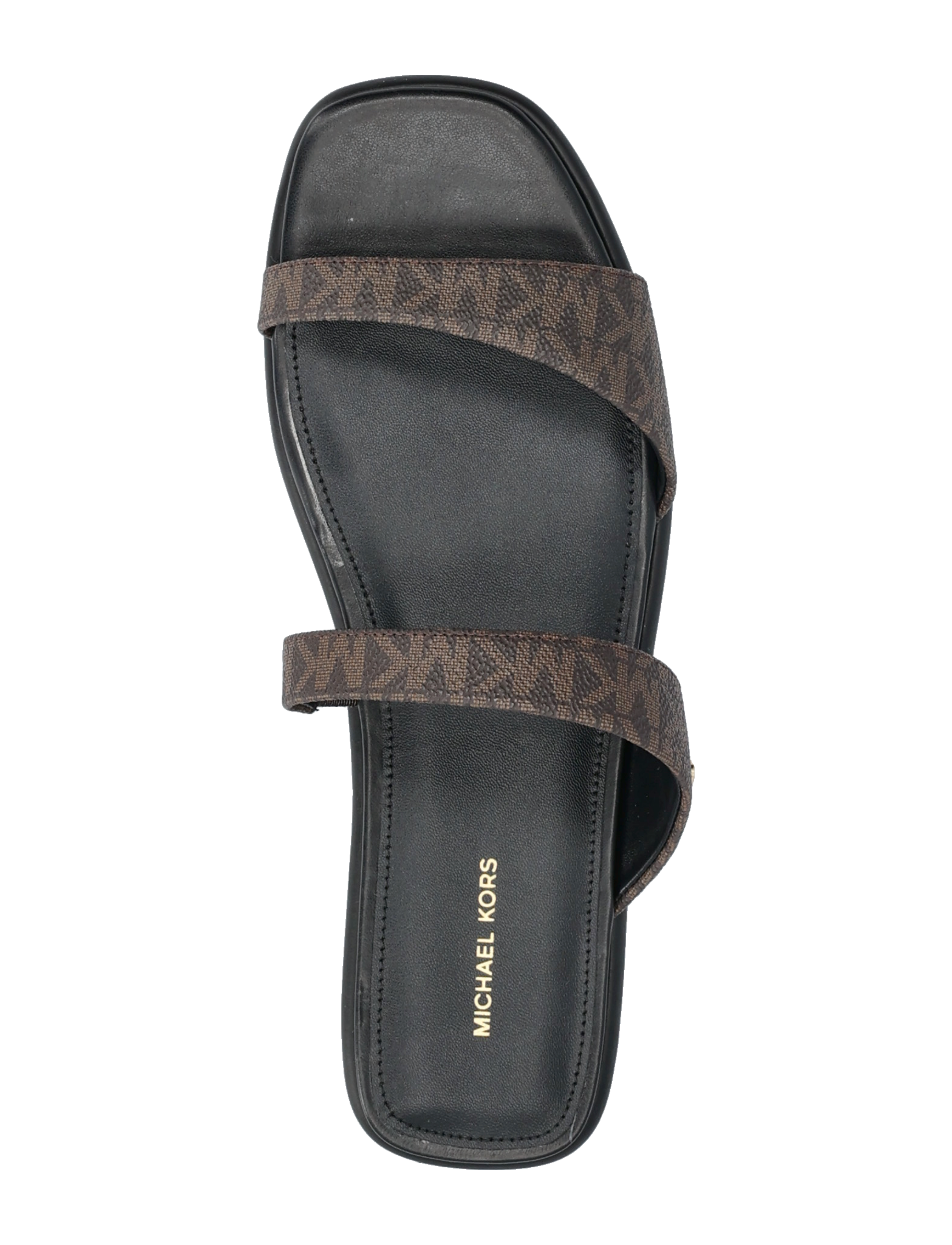 Michael Kors - JAIDA FLAT SANDAL - flache sandalen - brown/blk - 3