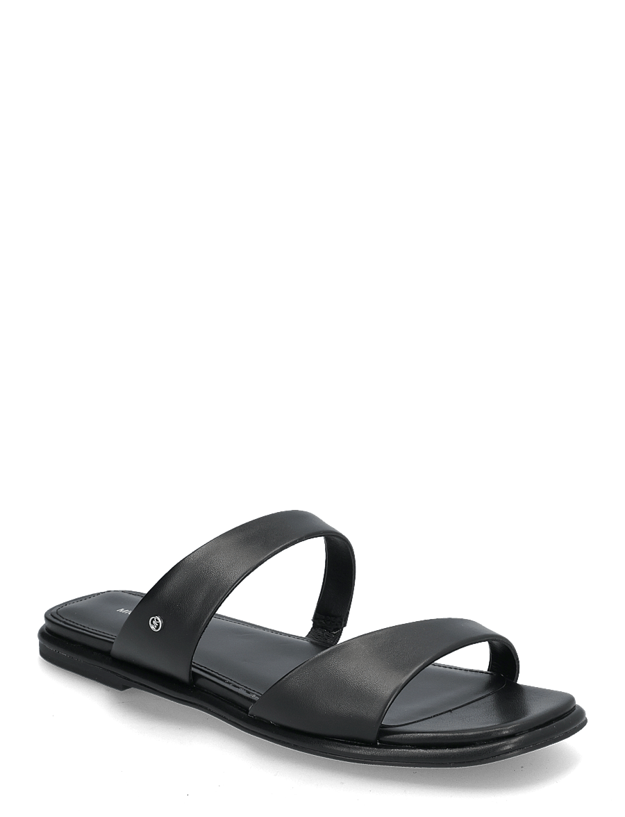 Michael Kors - JAIDA FLAT SANDAL - matalat sandaalit - black - 0