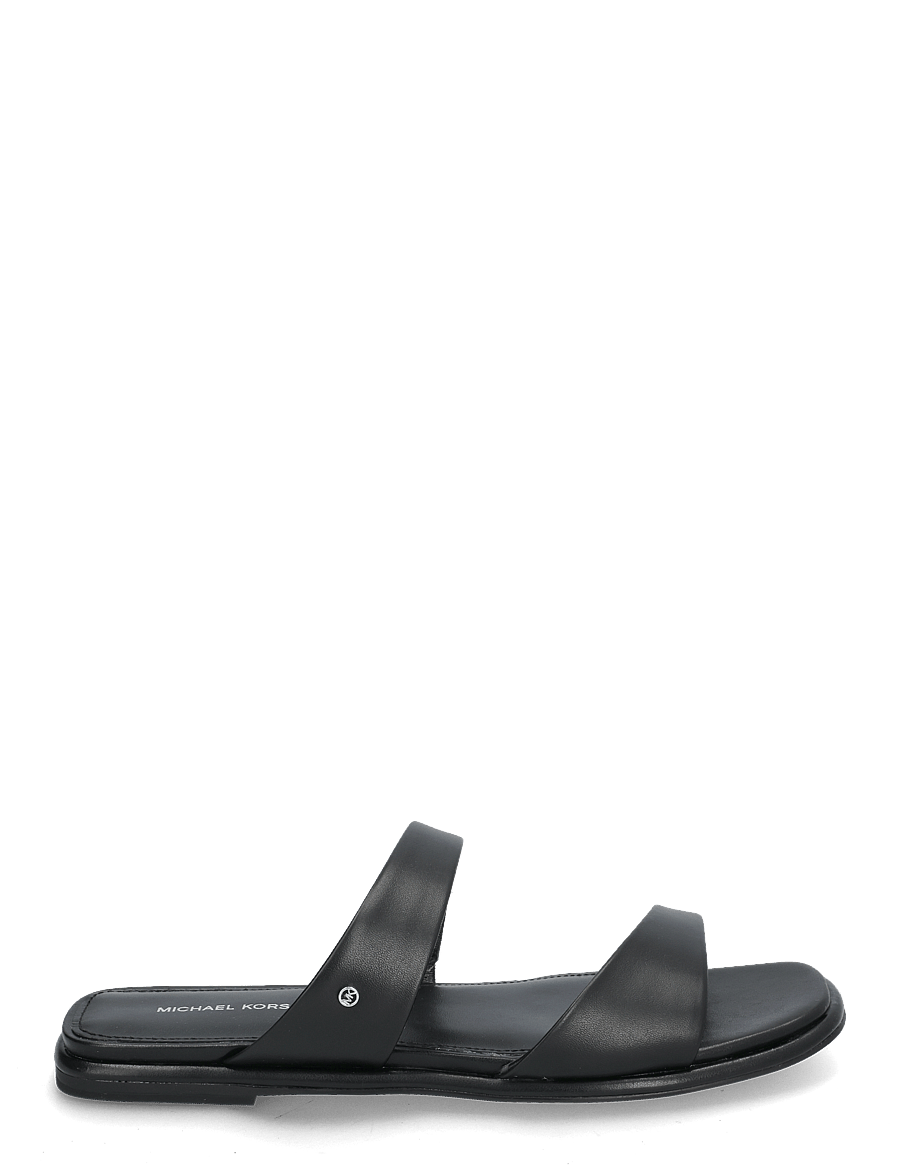 Michael Kors - JAIDA FLAT SANDAL - matalat sandaalit - black - 1