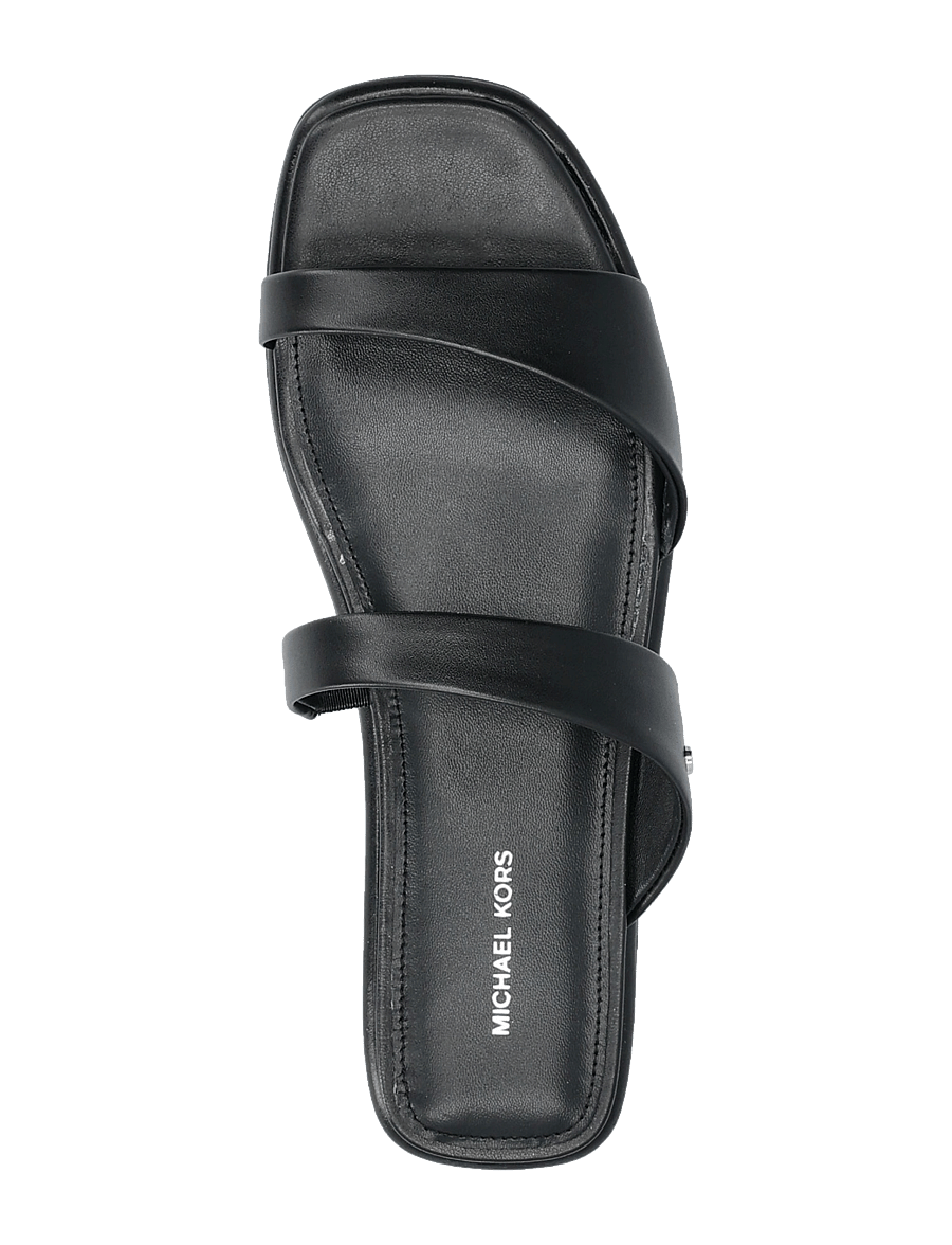 Michael Kors - JAIDA FLAT SANDAL - matalat sandaalit - black - 3