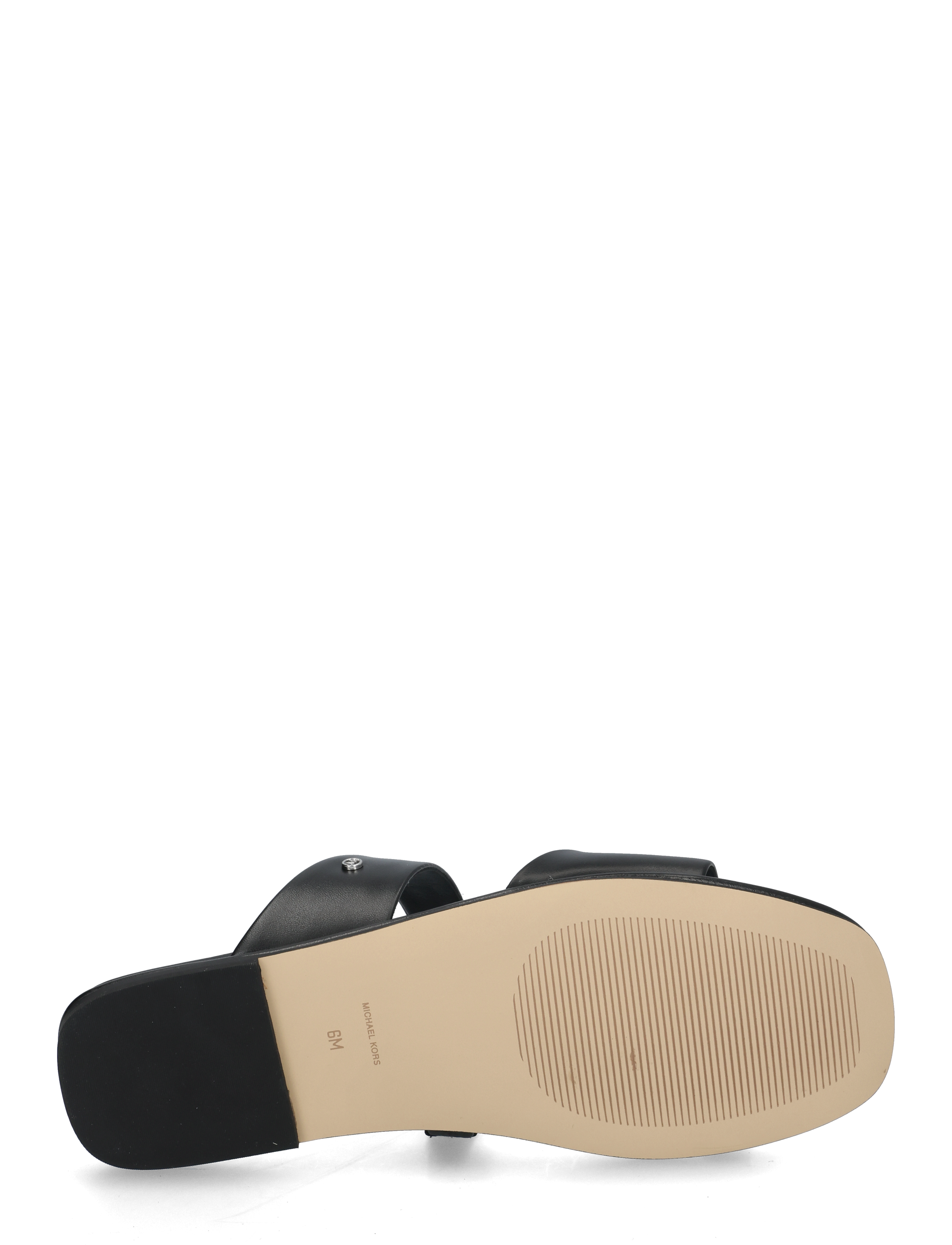Michael Kors - JAIDA FLAT SANDAL - platte sandalen - black - 4