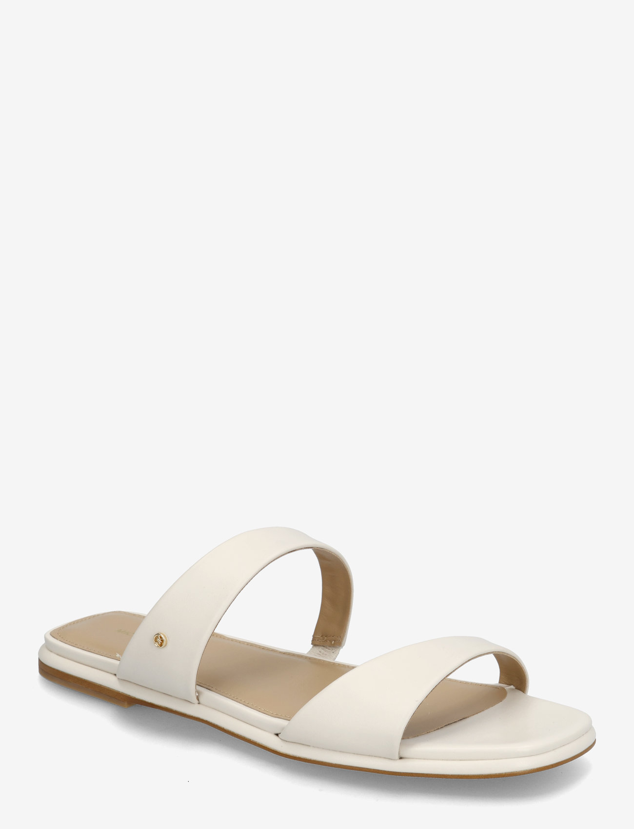 Michael Kors - JAIDA FLAT SANDAL - platta sandaler - lt cream - 0