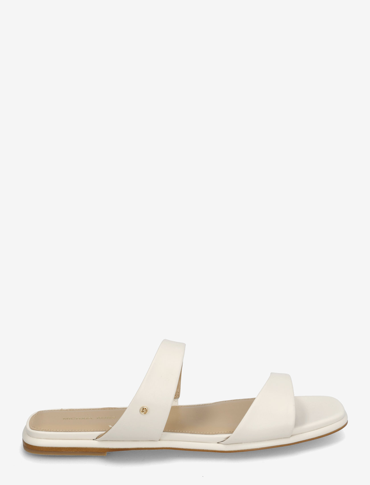 Michael Kors - JAIDA FLAT SANDAL - platta sandaler - lt cream - 1