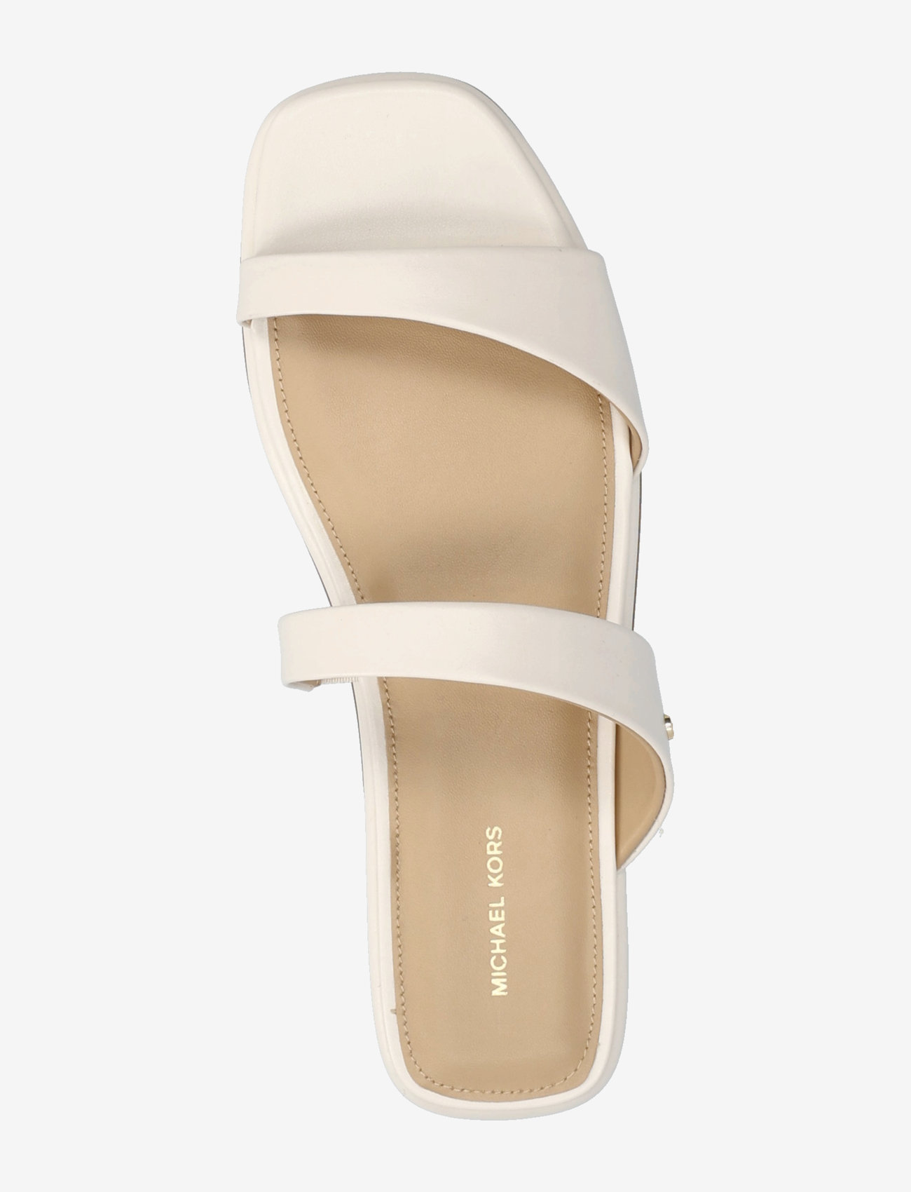 Michael Kors - JAIDA FLAT SANDAL - platta sandaler - lt cream - 3