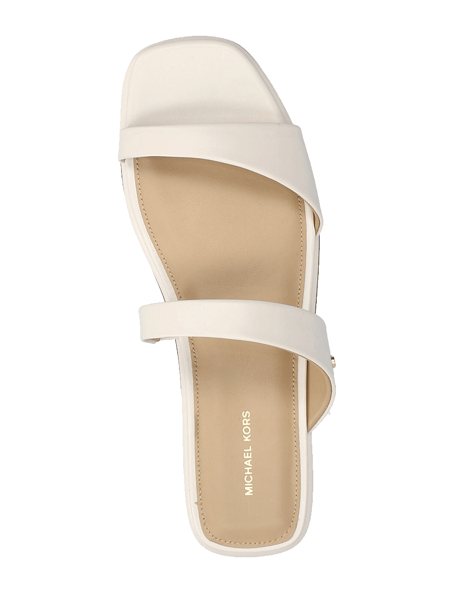 Michael Kors - JAIDA FLAT SANDAL - flache sandalen - lt cream - 3