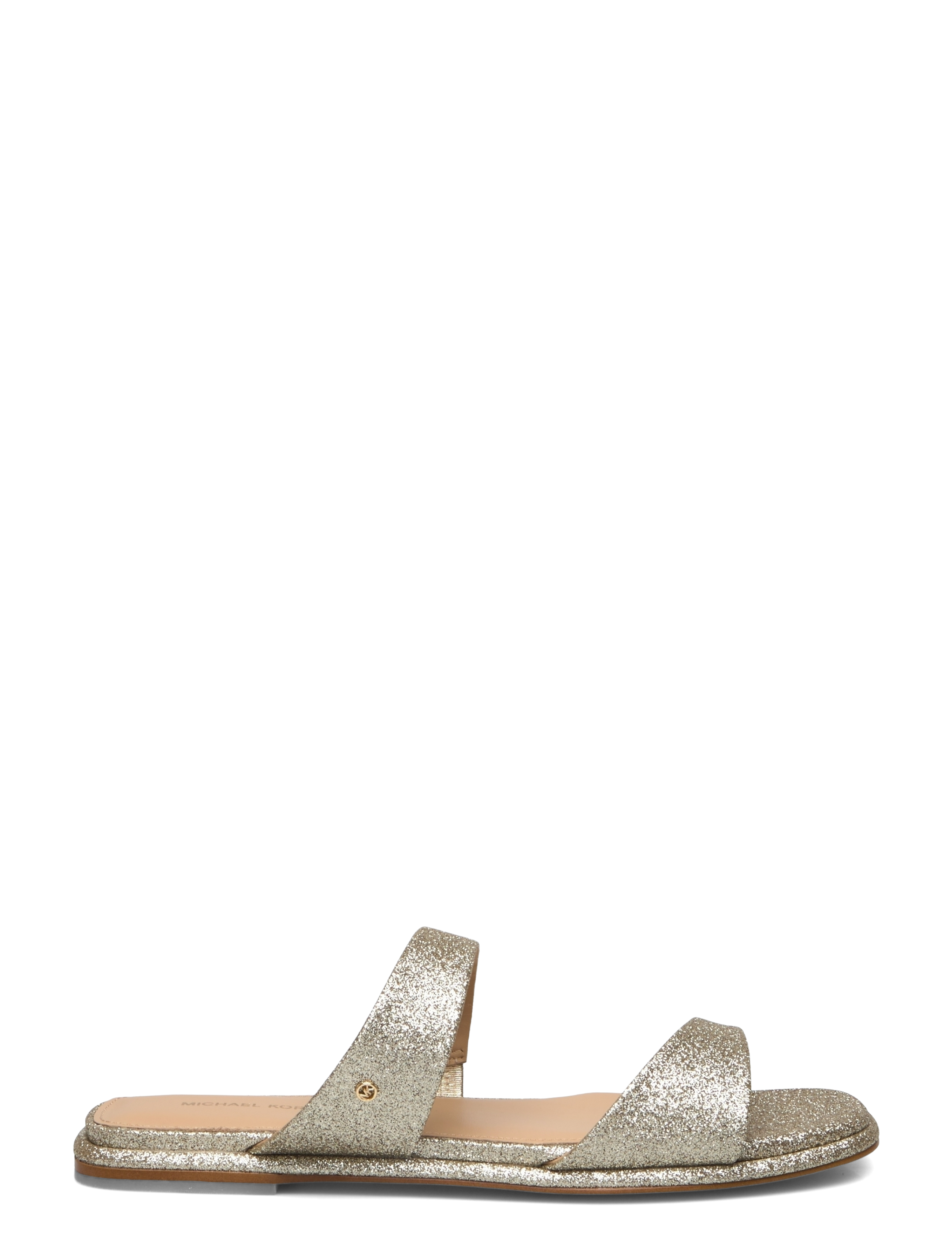 Michael Kors - JAIDA FLAT SANDAL - platte sandalen - pale gold - 1