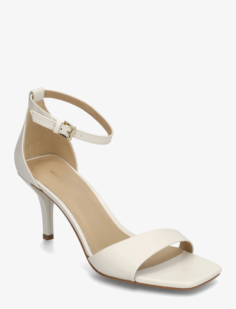 Michael Kors - JAIDA HEELED SANDAL - sandaler med hæl - lt cream - 0