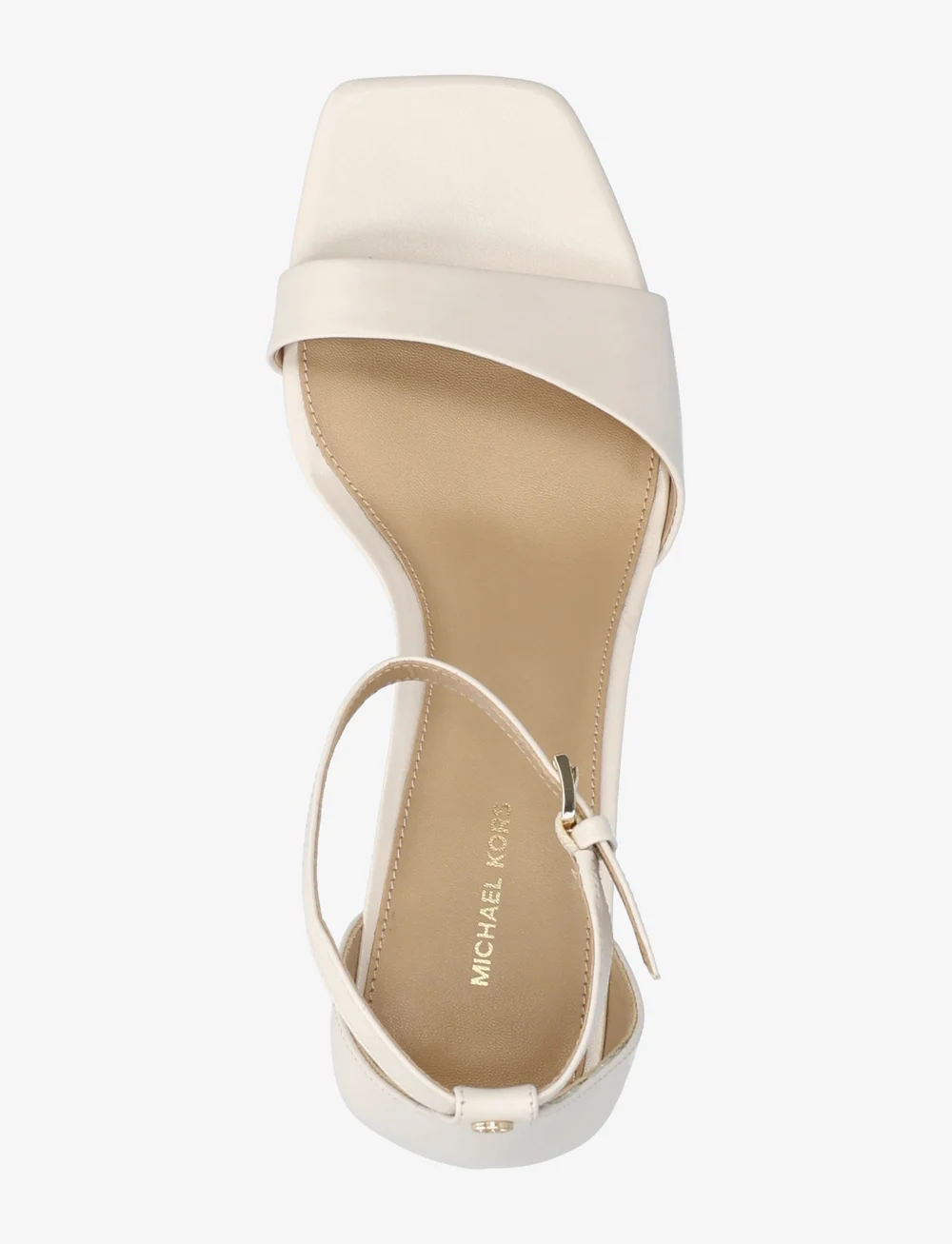 Michael Kors - JAIDA HEELED SANDAL - sandaler med hæl - lt cream - 3