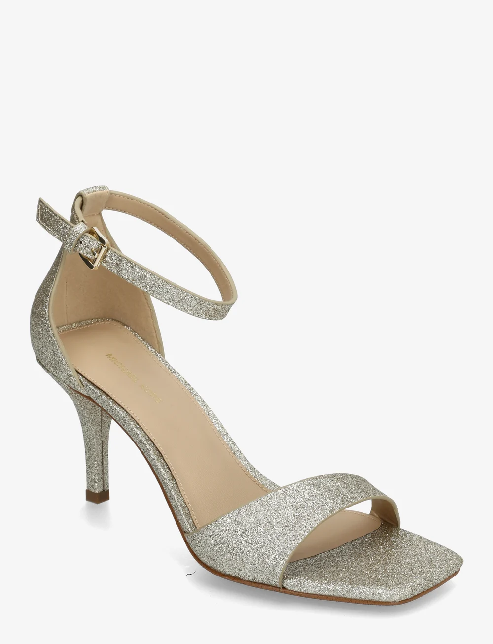Michael Kors - JAIDA HEELED SANDAL - sandaletten - pale gold - 0